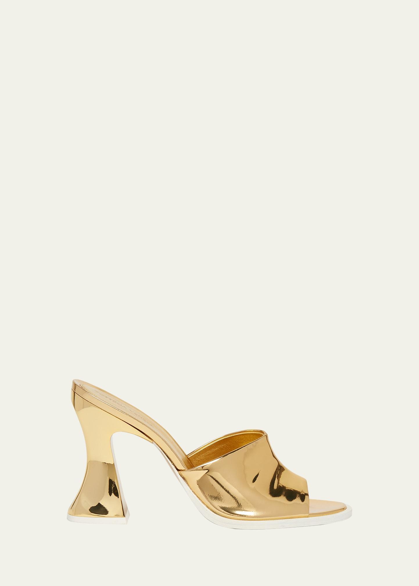 Cha Cha Metallic Mule Sandals Product Image