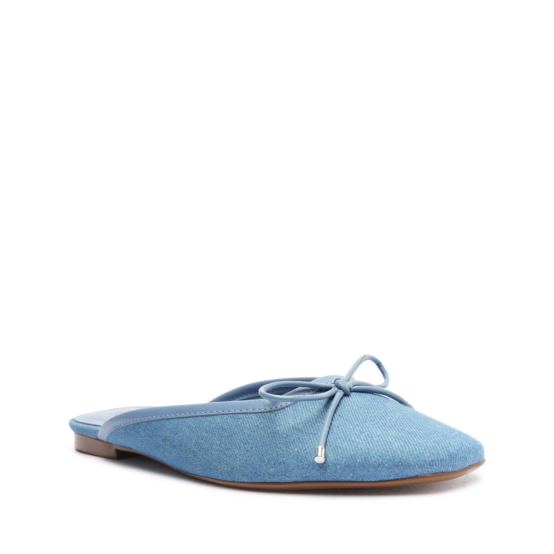 Arissa Denim Mule Flat Product Image