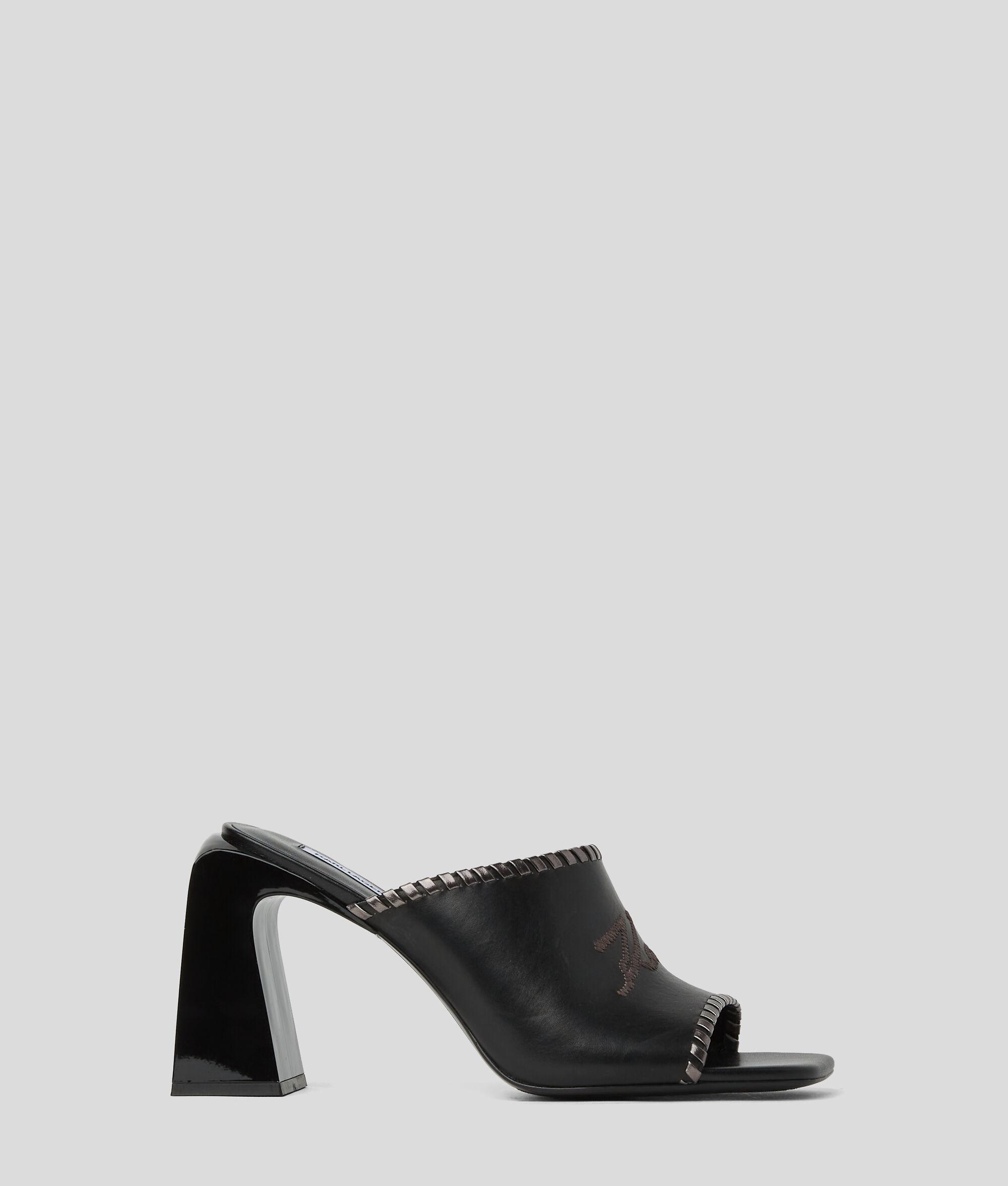 KARL SIGNATURE ASTRA NOVA HEELED SANDALS Product Image