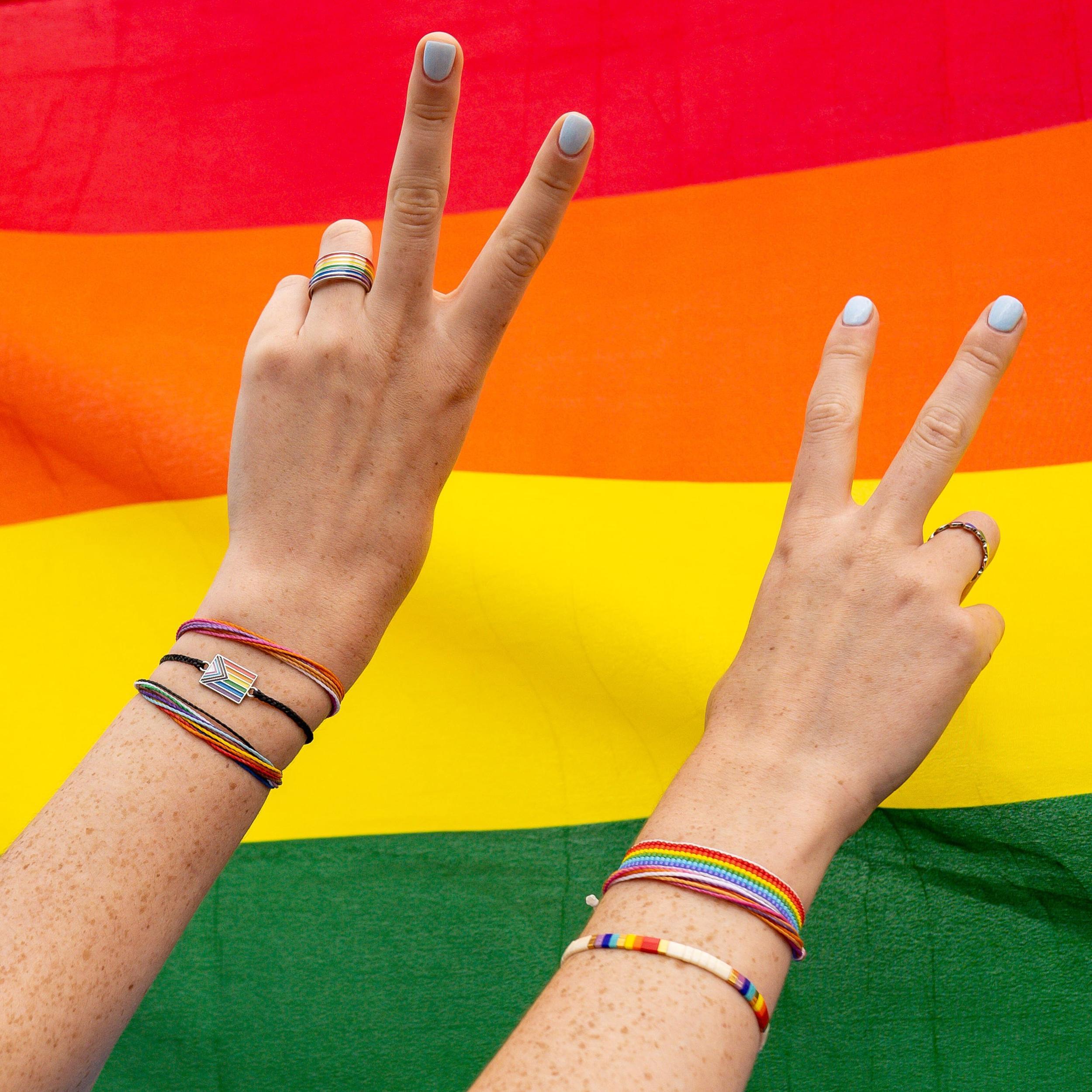 Progress Pride Bracelet Male Product Image