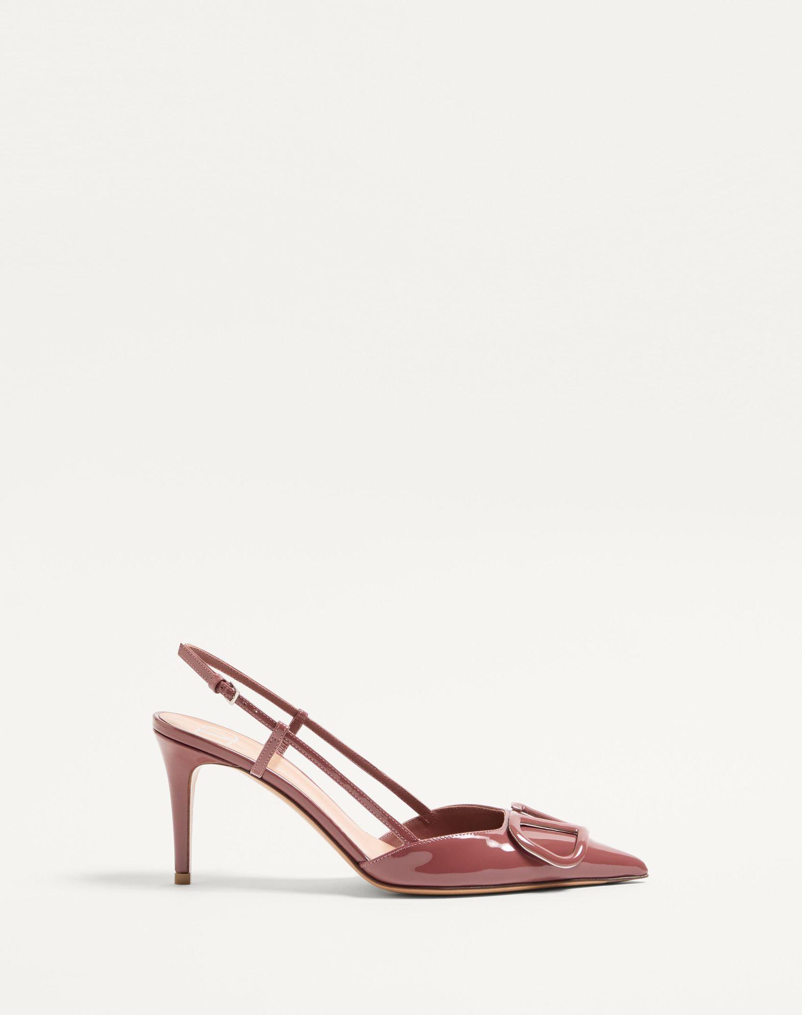 Vlogo Signature Patent Leather Slingback Pump 80Mm / 3.15 In. Product Image