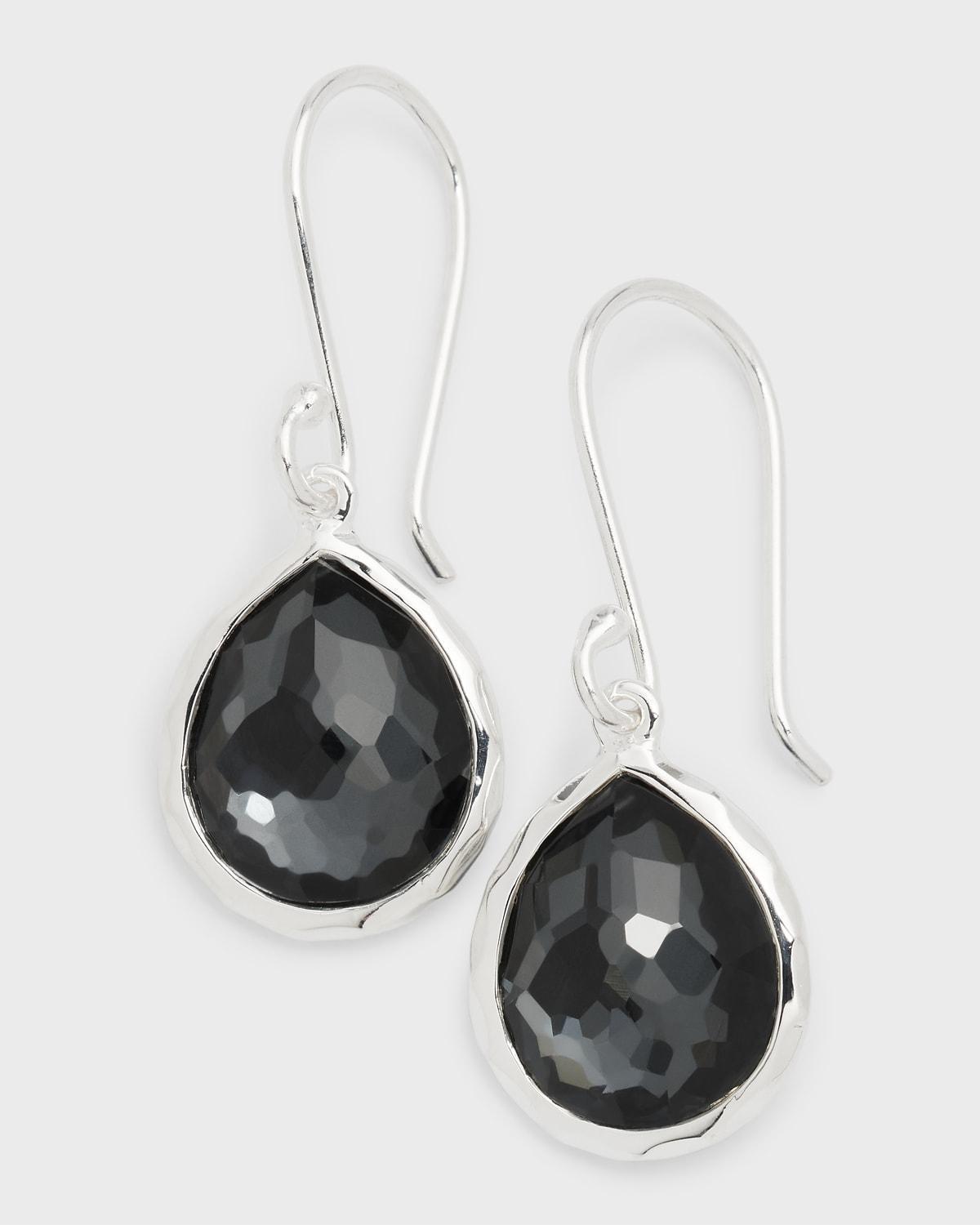 Womens Rock Candy Mini Sterling Silver & Doublet Teardrop Earrings Product Image