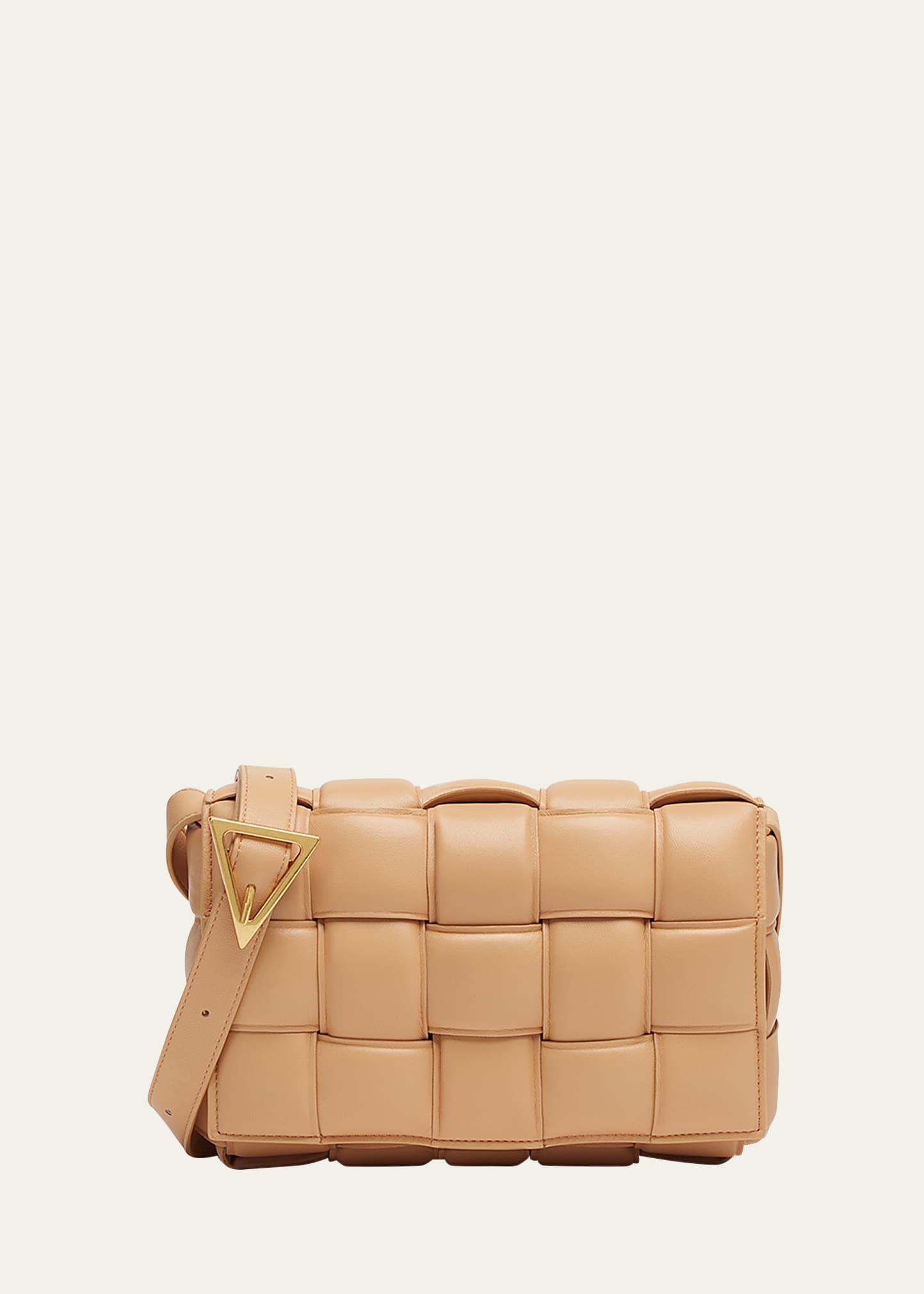 Womens The Cassette Padded Leather Crossbody Bag Product Image