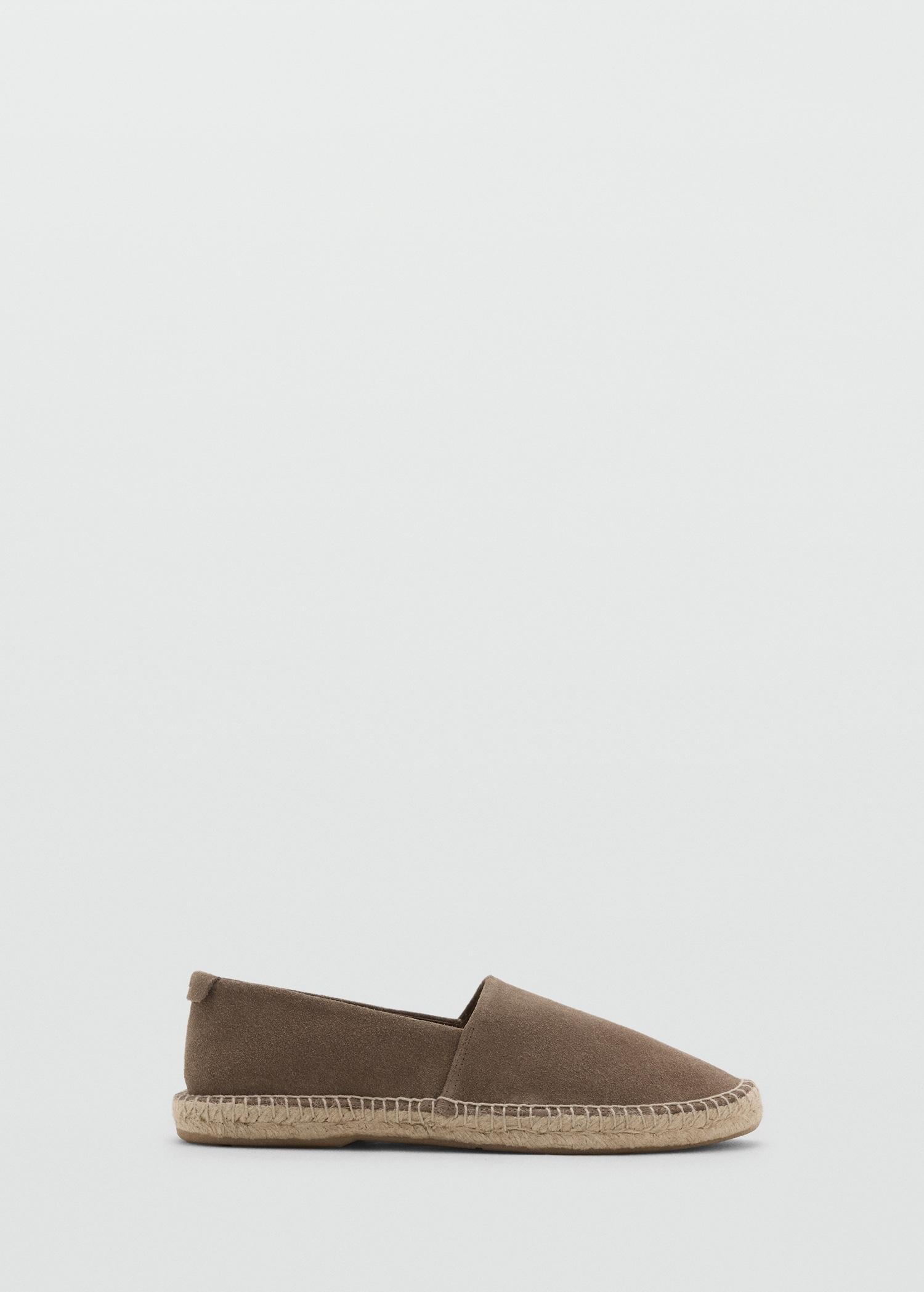 Jute suede espadrilles - Men | MANGO USA Product Image