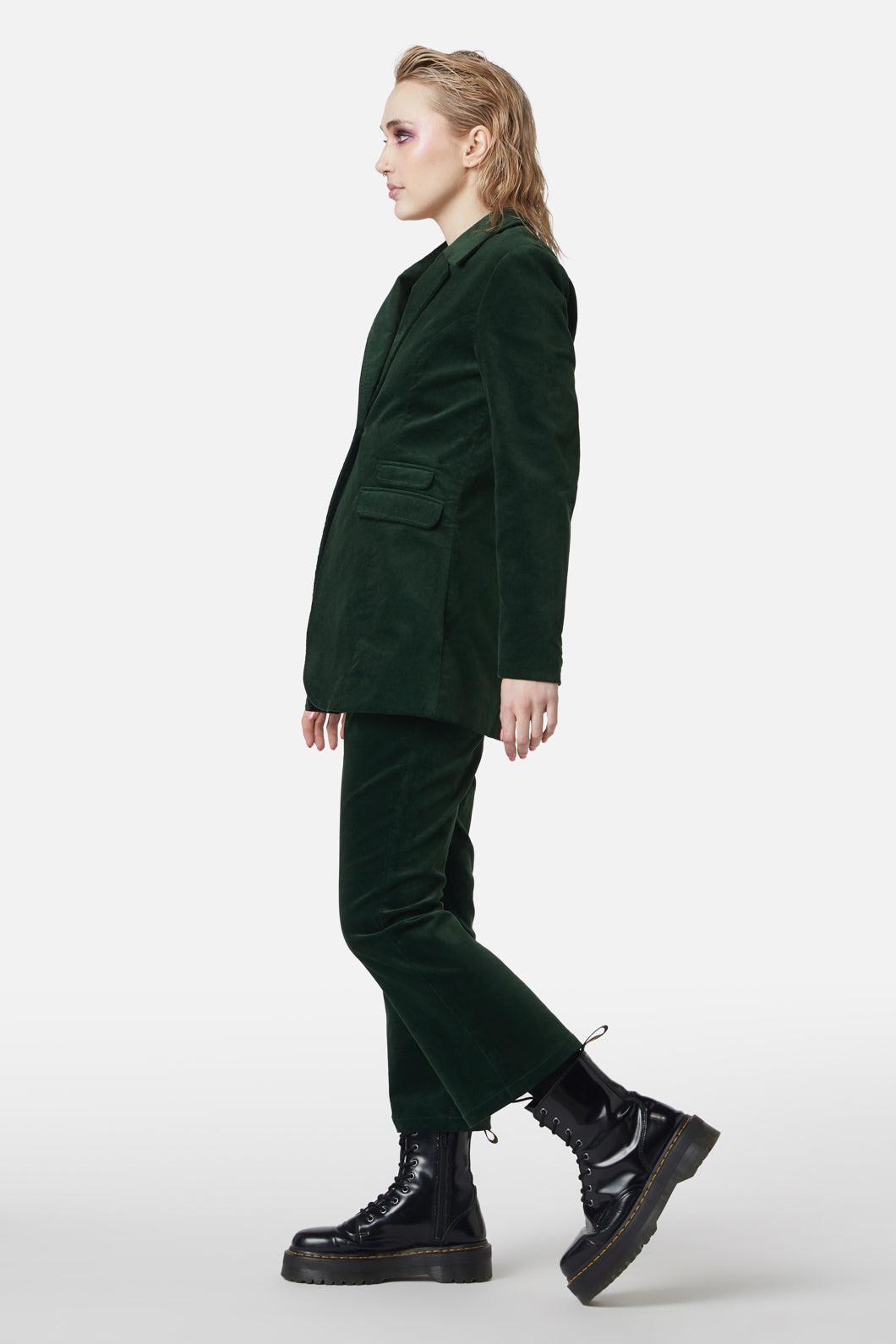 At The Alter Velvet Blazer Product Image