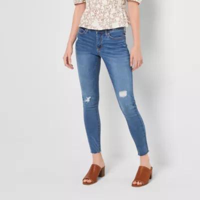 a.n.a Womens Mid Rise Skinny Fit Jegging Jean Product Image