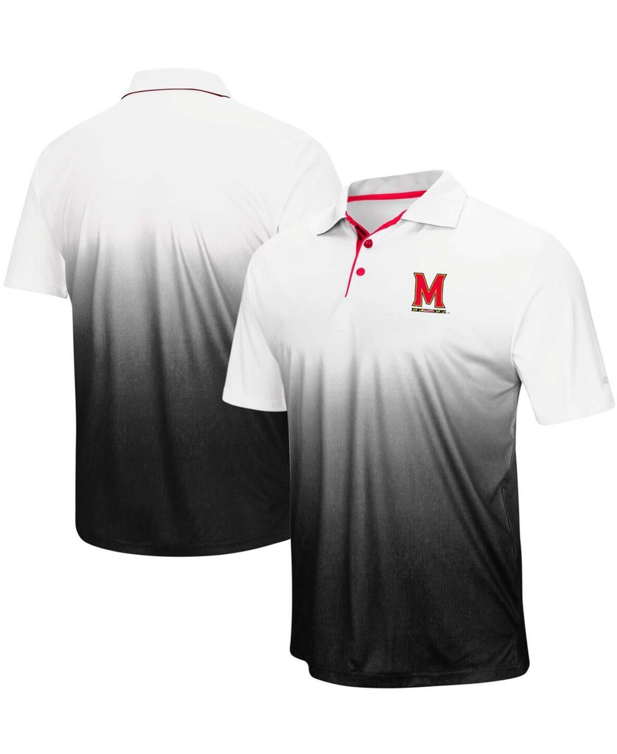 Mens Colosseum Gray Boise State Broncos Magic Team Logo Polo Product Image