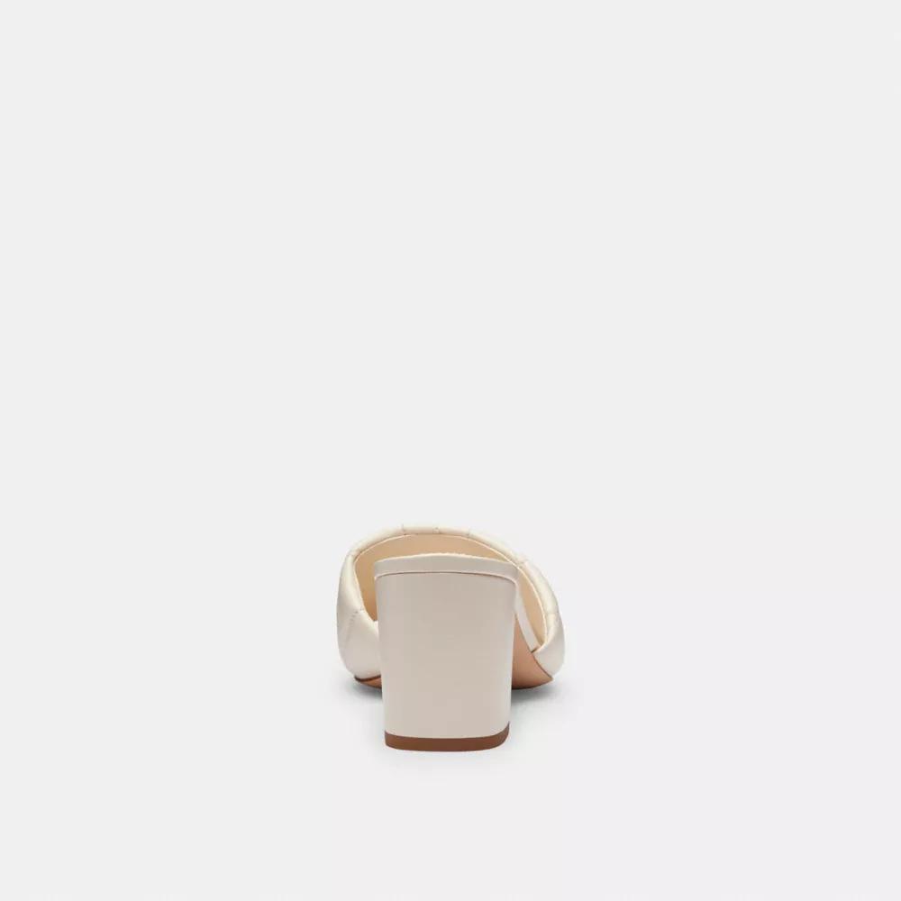 Holly Block Heel Sandal With Quilting Product Image