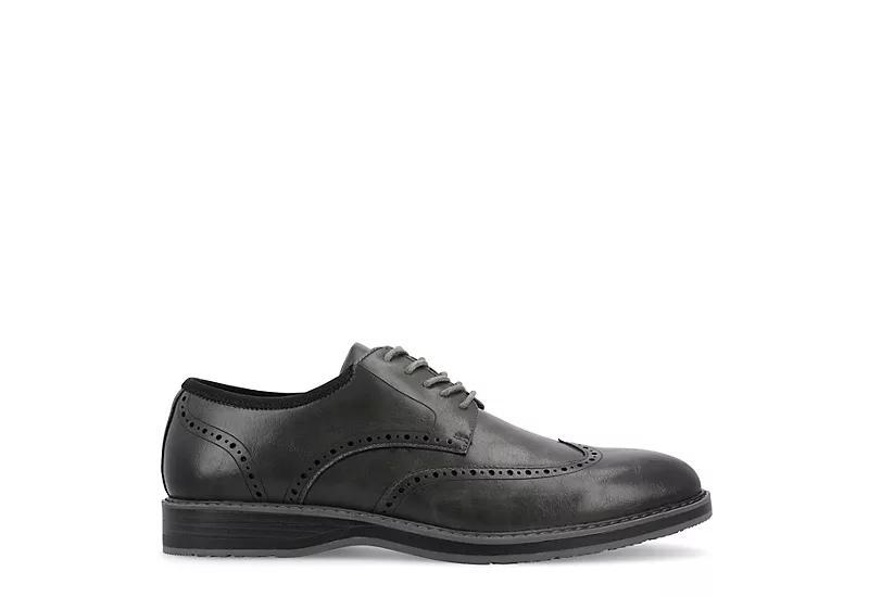 VANCE Ozzy Men's Wingtip Tru Comfort Foam Hybrid Dress Shoes, Size: 12, Grey Product Image
