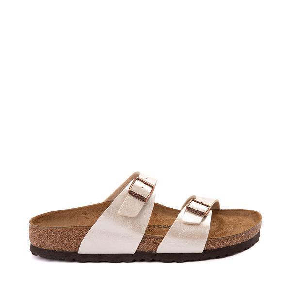 Birkenstock Womens Sydney Luxe Buckle Detail Slide Sandals Product Image