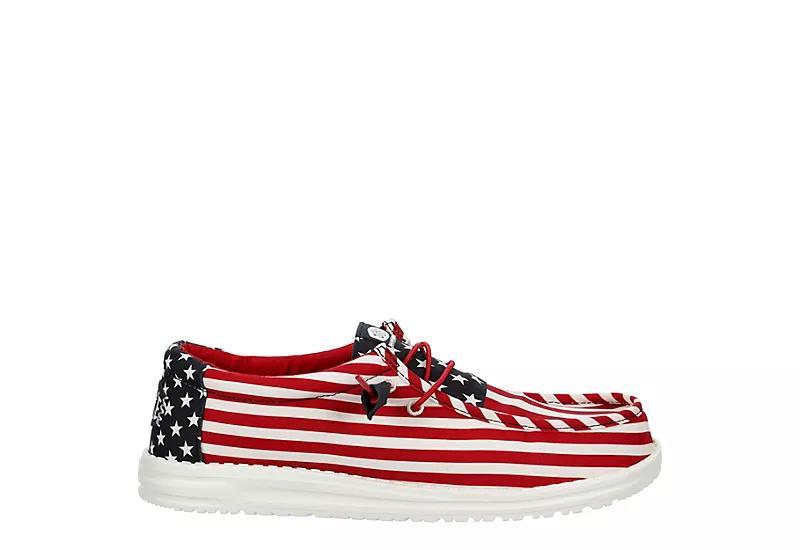 Heydude Mens Wally Americana Slip On Sneaker Product Image