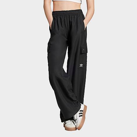 adidas Essentials Woven Cargo Pants Black M Womens Product Image