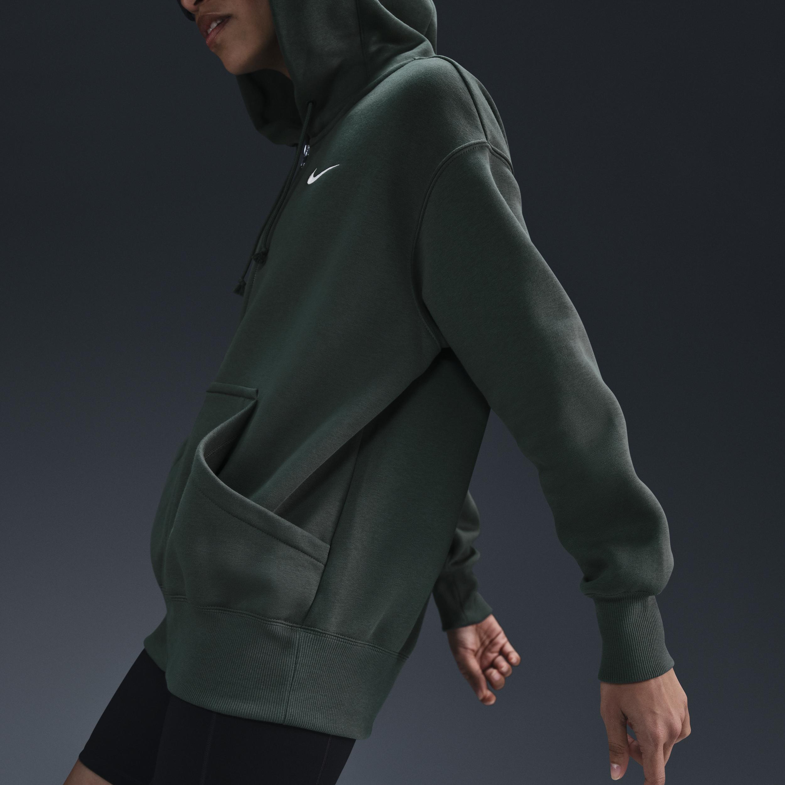 Women's Nike Sportswear Phoenix Fleece Oversized Full-Zip Hoodie Product Image