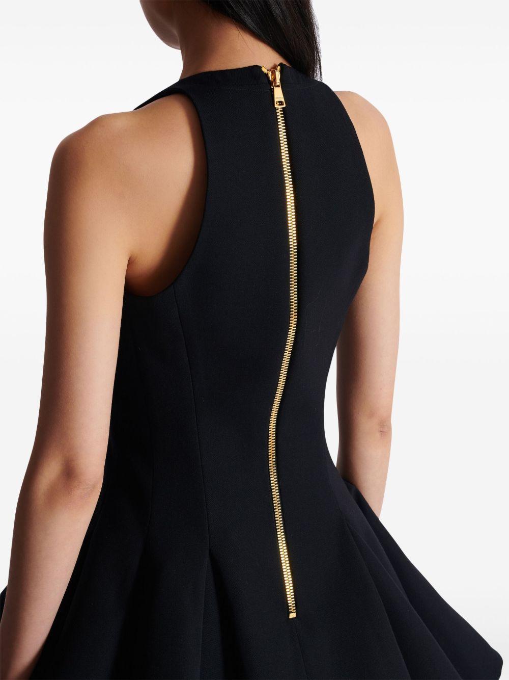 logo-patch mini dress Product Image