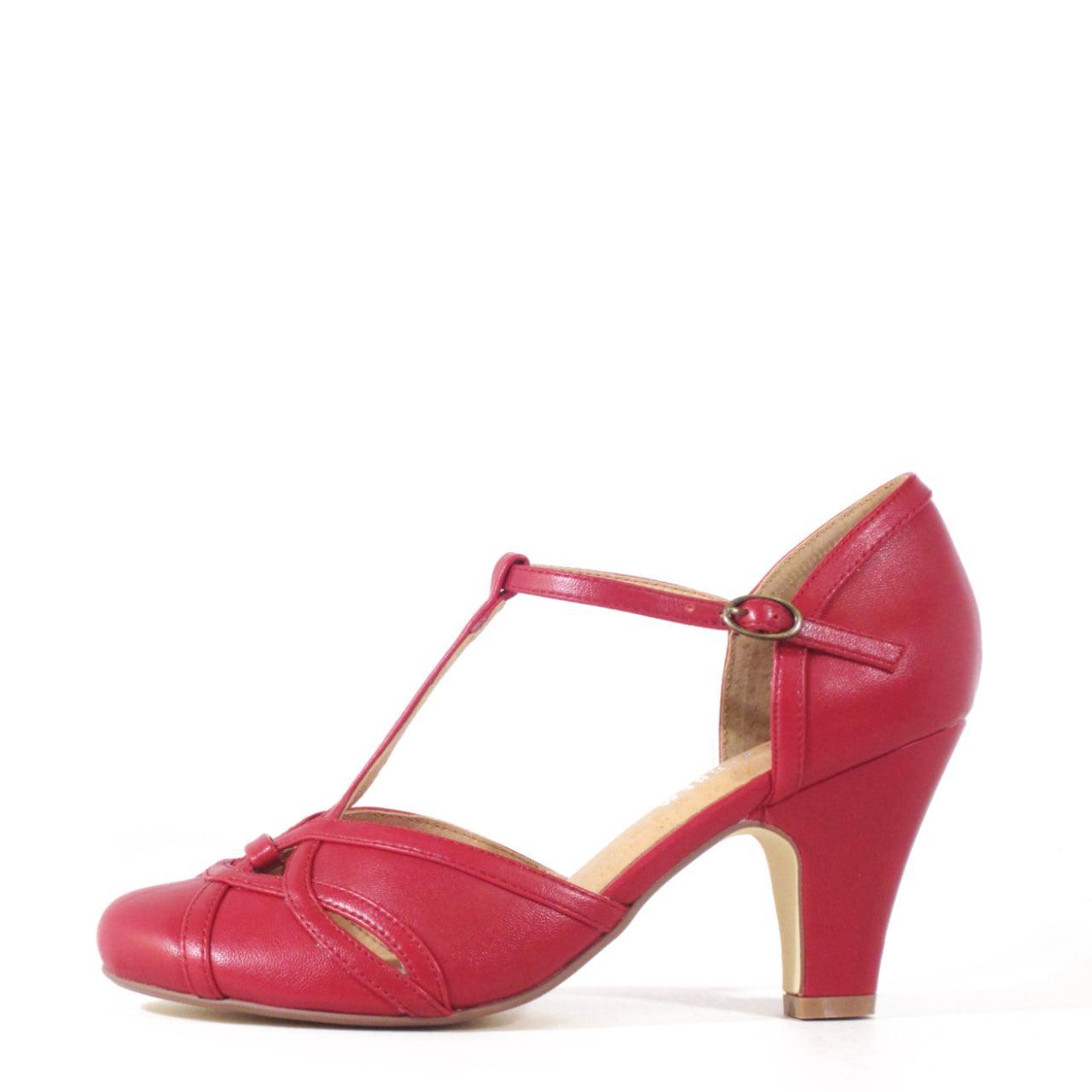 Sandy Festive T-Strap Heels Product Image