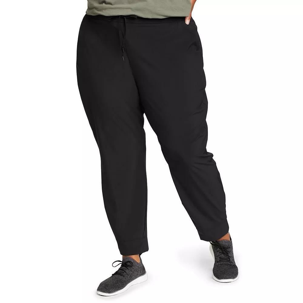 Plus Size Eddie Bauer Departure Joggers, Women's, Size: 3XL, Black Product Image