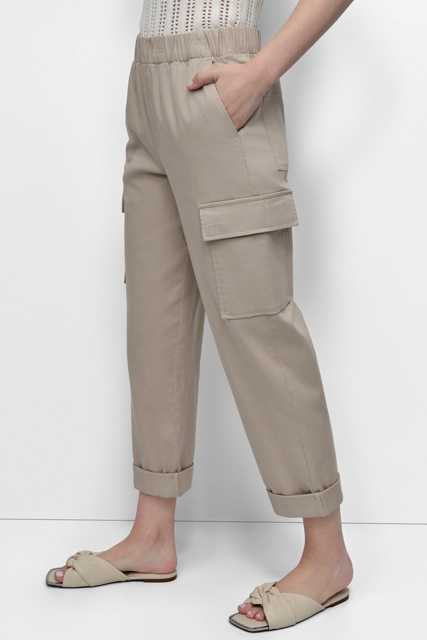 HIGH-RISE PULL-ON CARGO JOGGER Product Image