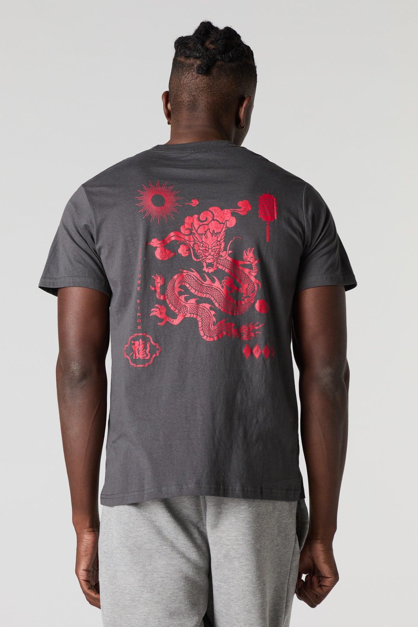 Year of the Dragon Graphic T-Shirt Male Product Image