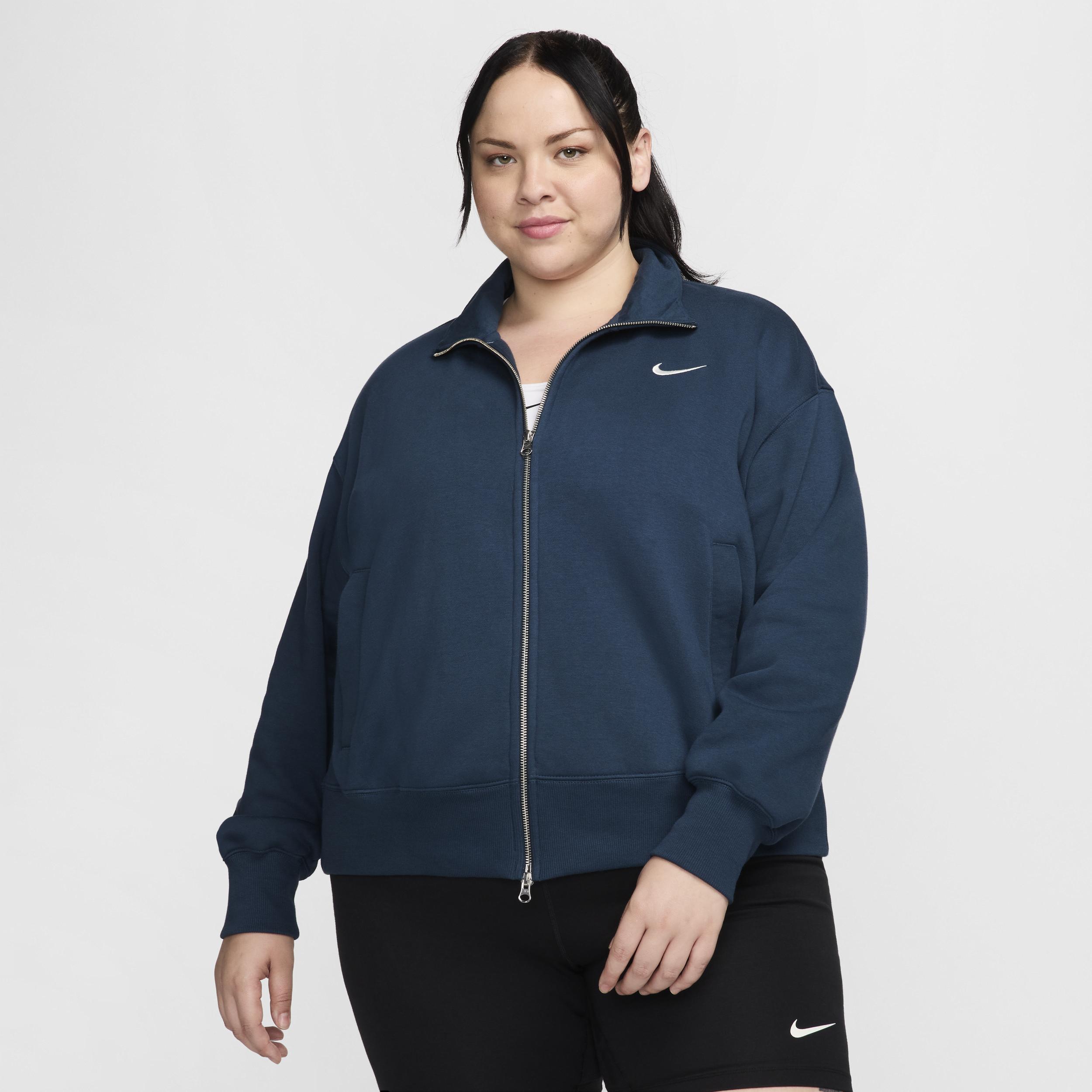 Nike Sportswear Phoenix Fleece Women's Oversized Track Jacket (Plus Size) Product Image