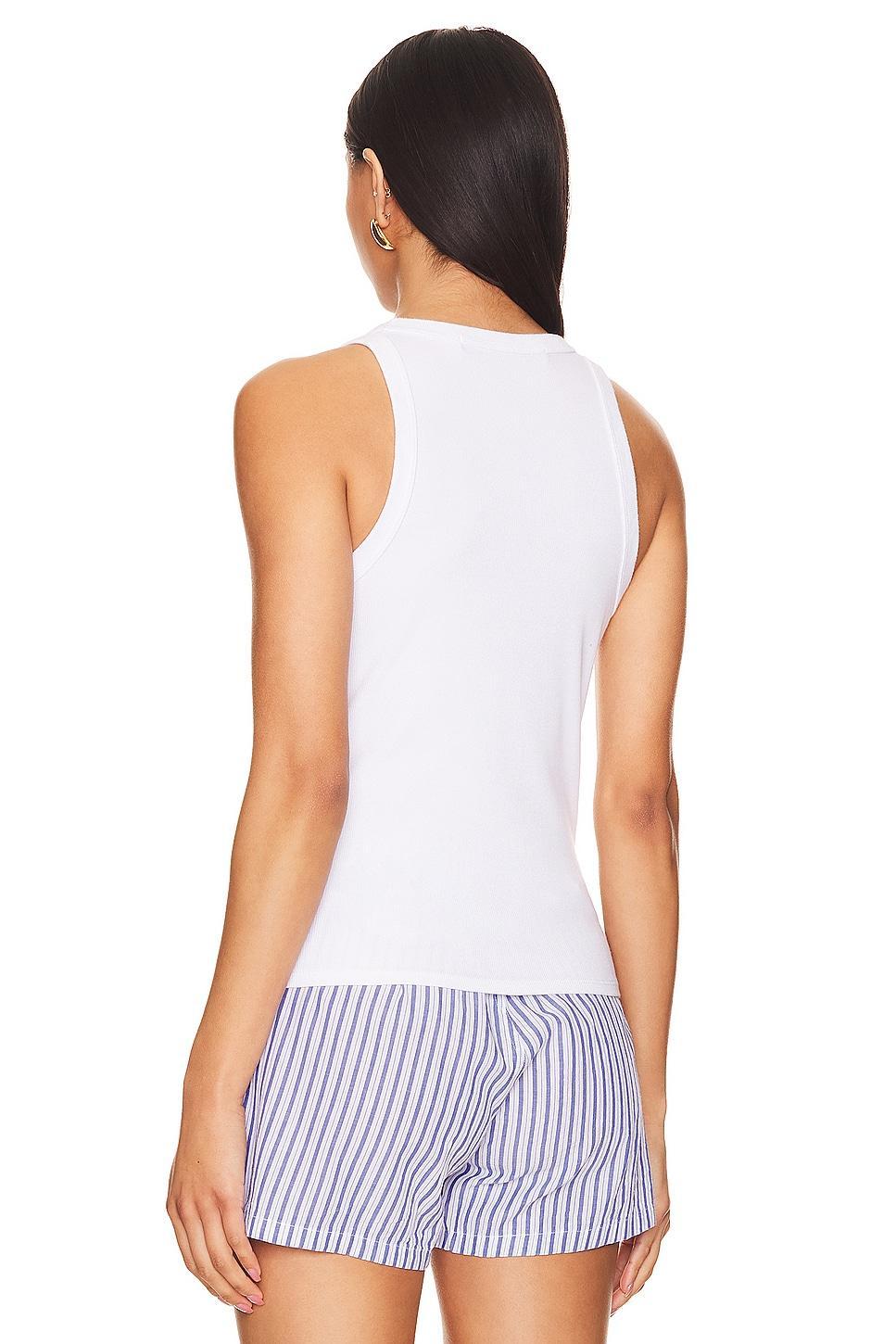 Supima Rib Sheath Tank Enza Costa Product Image