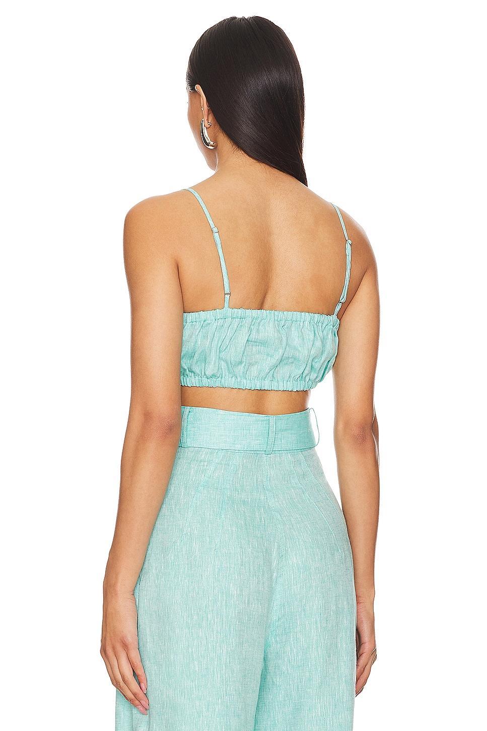 Structured Bandeau Crop Top MATTHEW BRUCH Product Image