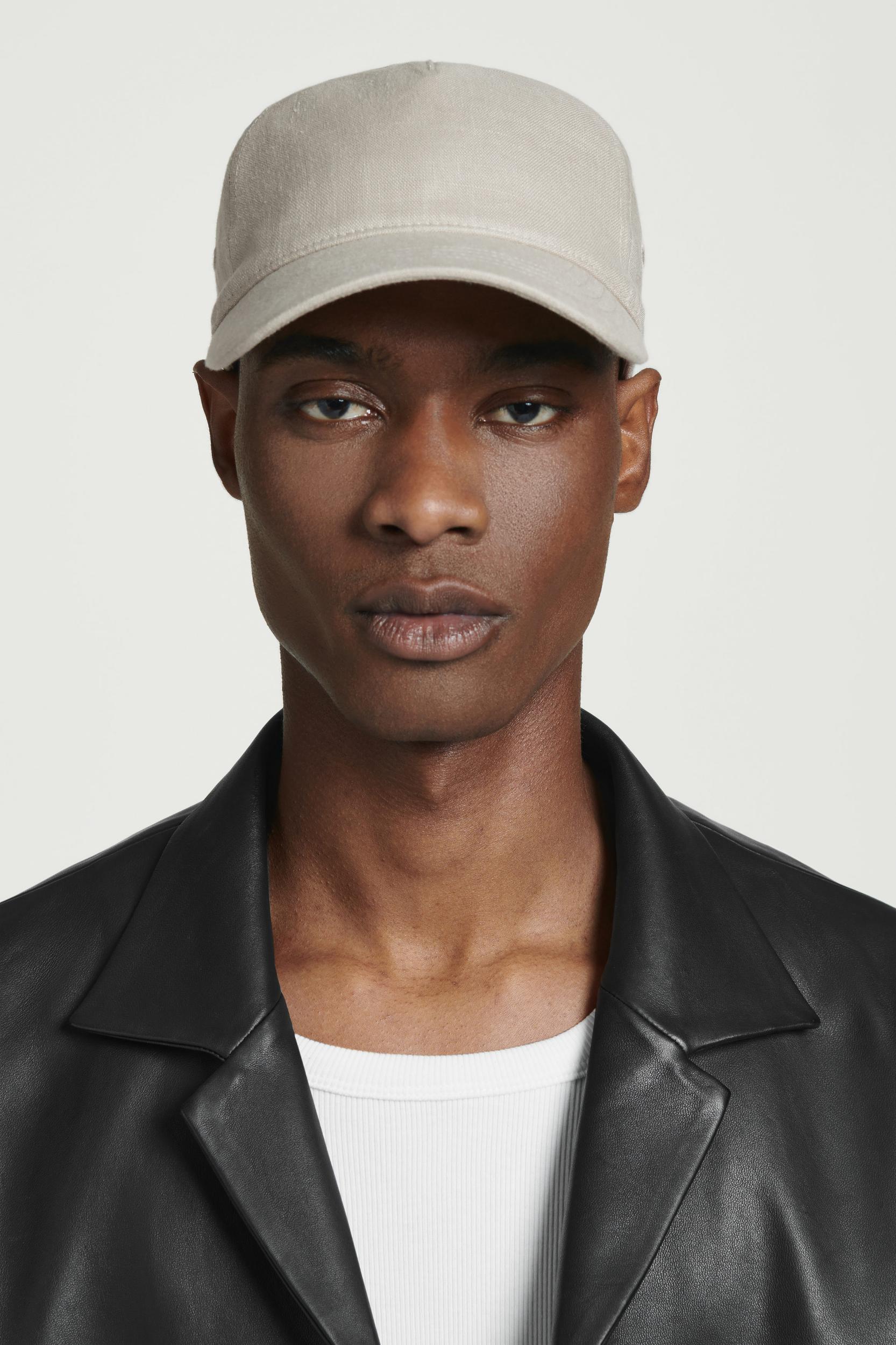 LINEN BASEBALL CAP Product Image