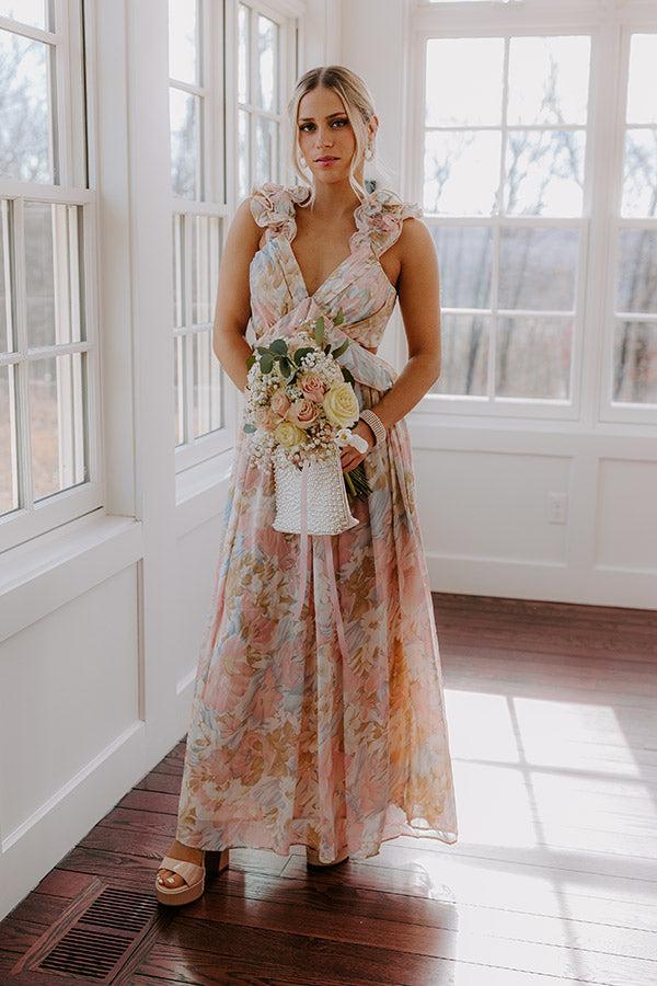 Dreamy Haze Floral Maxi Dress Baby Product Image