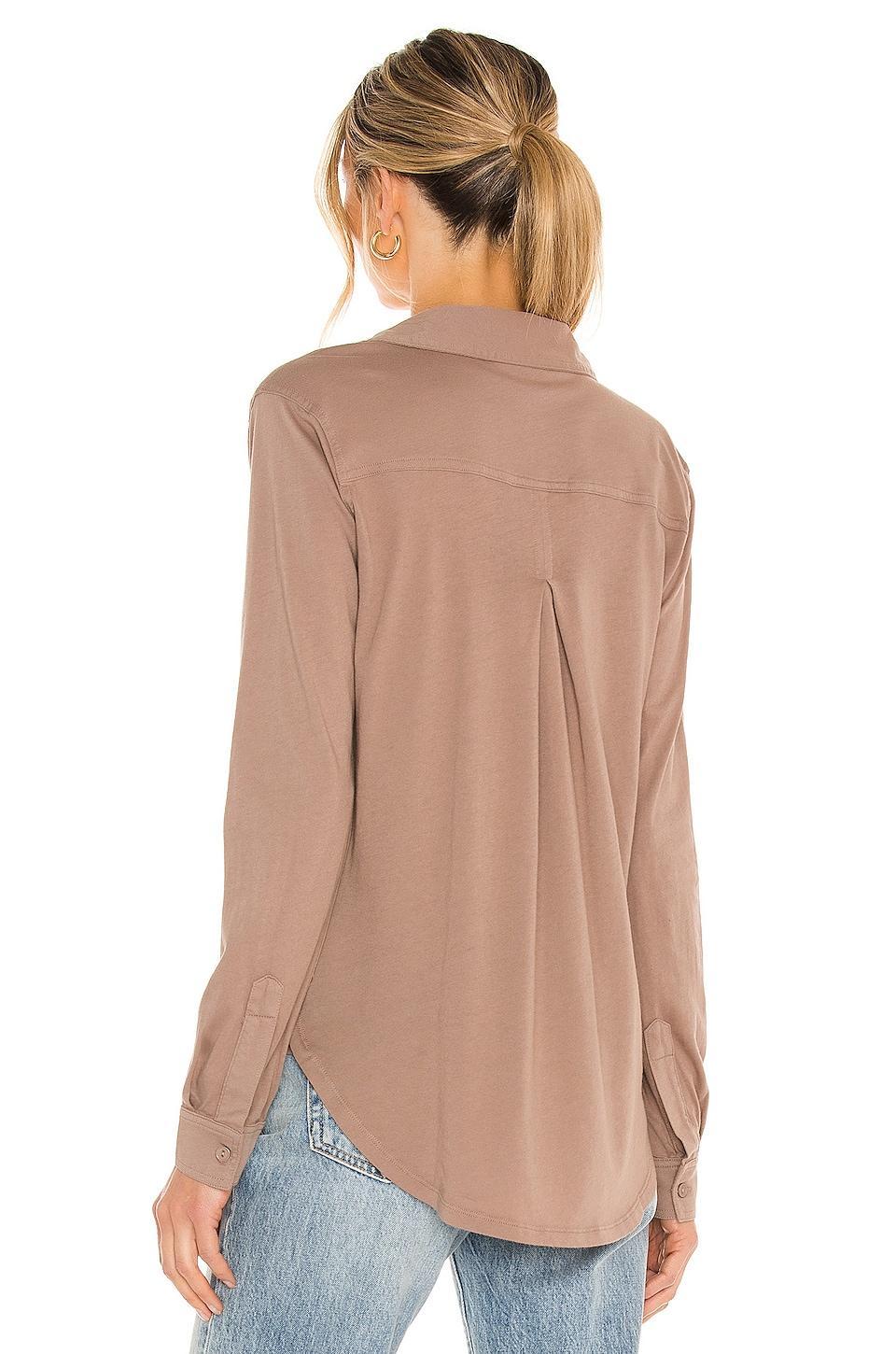 Light Weight Jersey Button Up Bobi Product Image