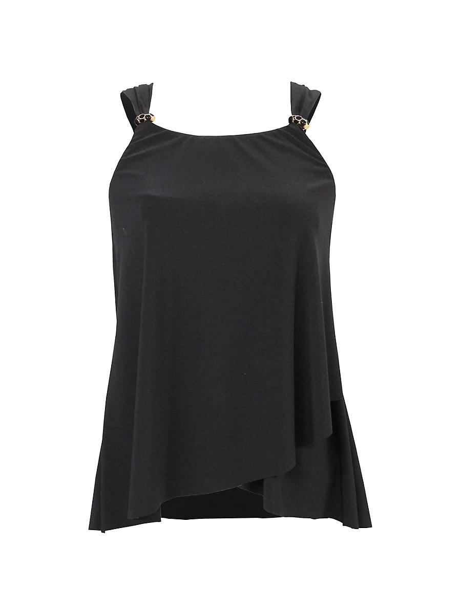 Miraclesuit Solid Dazzle Underwire Tankini Swim Top Product Image