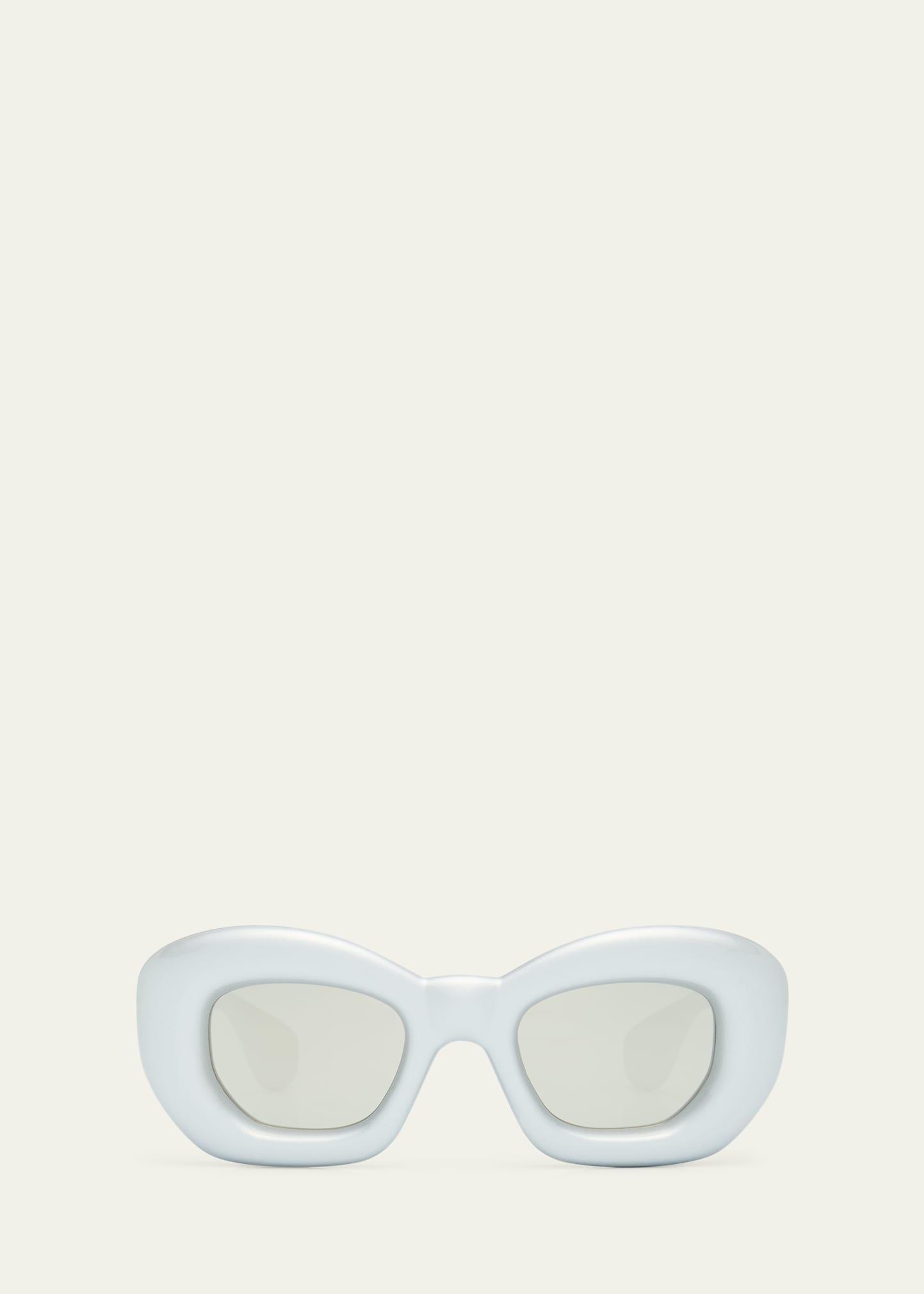 Womens Inflated 47MM Cat-Eye Sunglasses Product Image