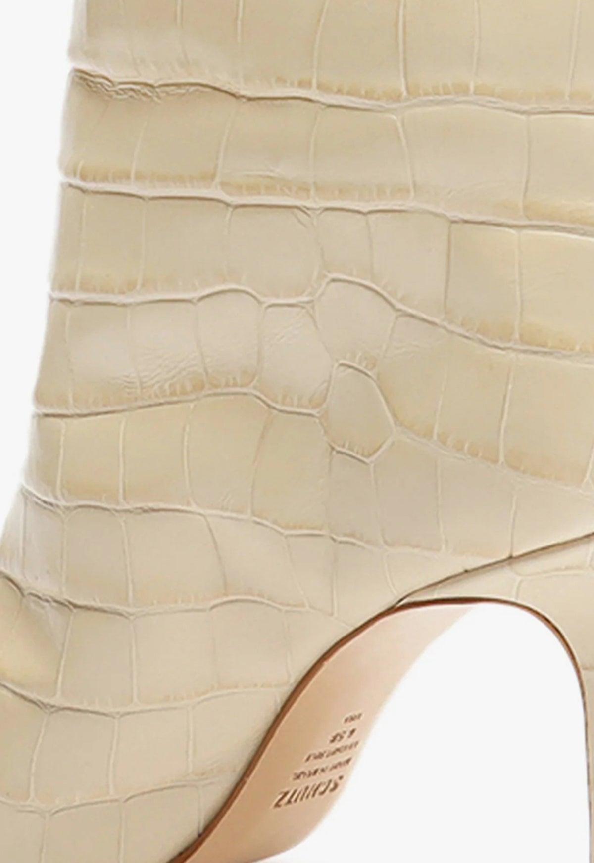 Maryana Crocodile-Embossed Leather Boot Product Image