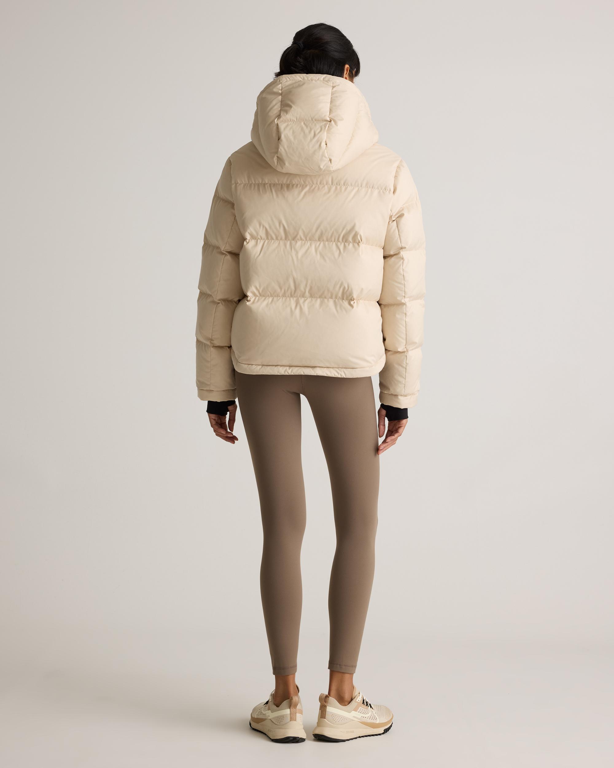 Quince | Women's Responsible Down Cropped Puffer Jacket Size XL, Recycled Polyester Product Image