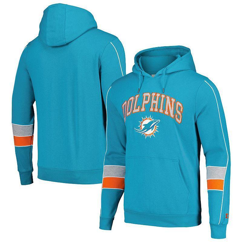 Men's Starter Royal Buffalo Bills Captain Pullover Hoodie, Size: 2XL, Blue Product Image