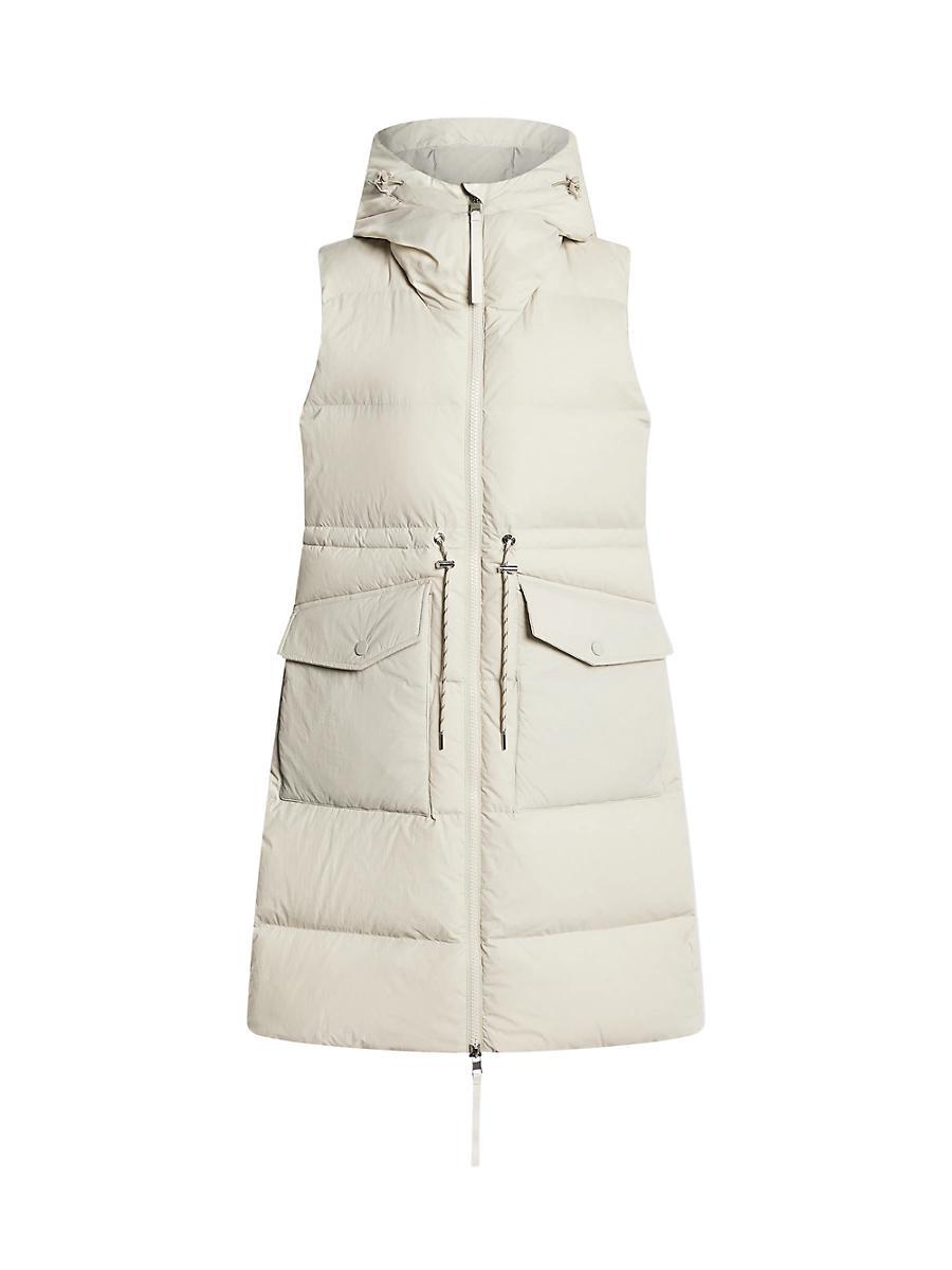 Womens Irving Long Down Vest Product Image