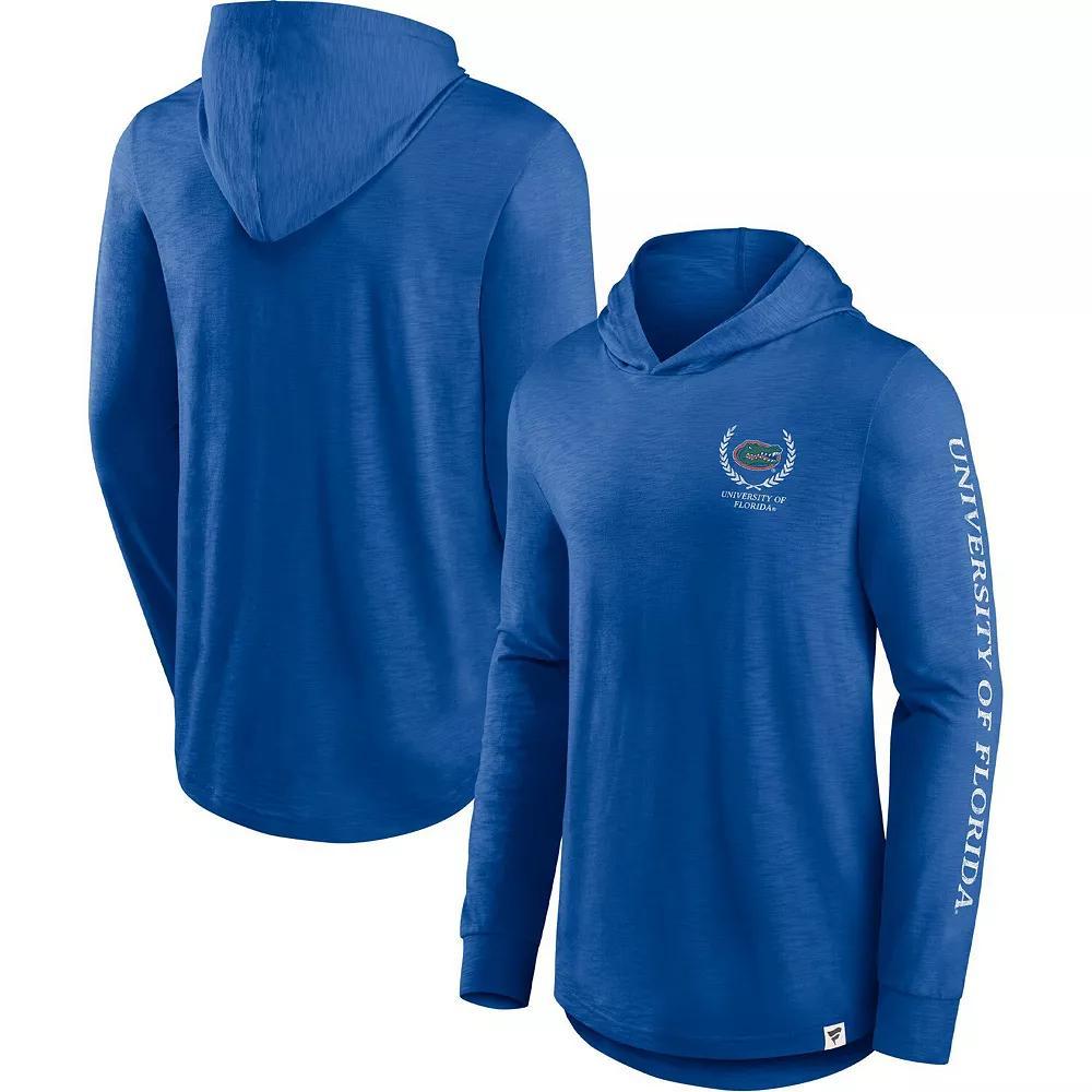 Men's Fanatics Branded Royal Florida Gators Photo Finish Hoodie Long Sleeve T-Shirt, Size: 2XL, Blue Product Image