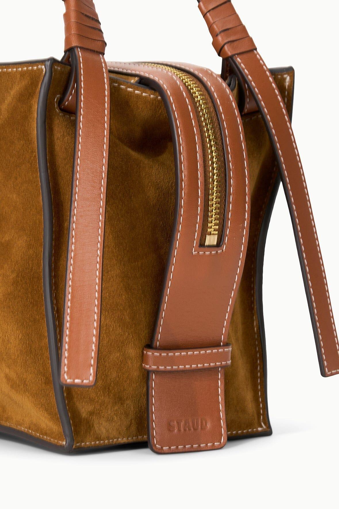 HAROLD BAG | TAN SUEDE Product Image