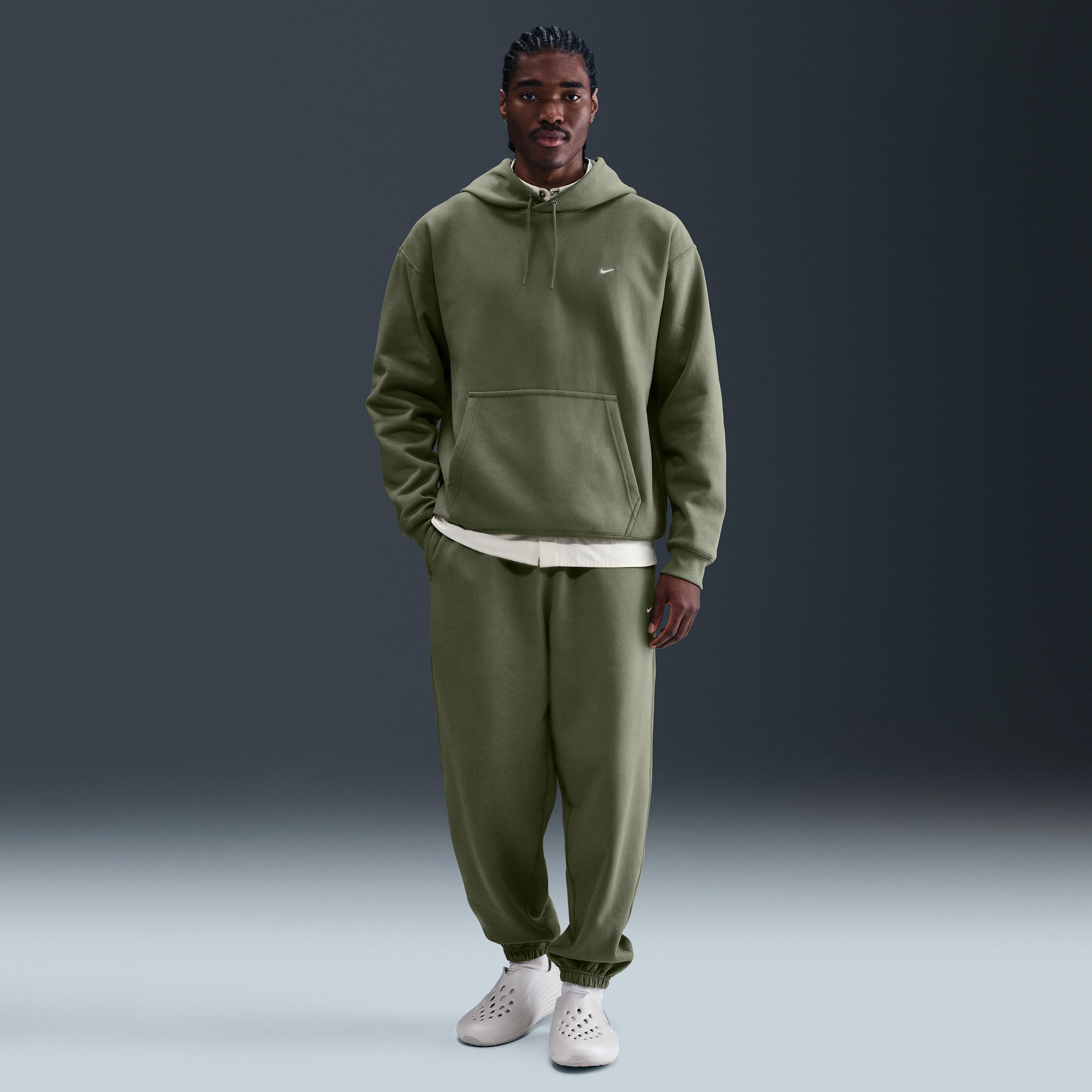 Nike Men's Solo Swoosh Pullover Hoodie Product Image