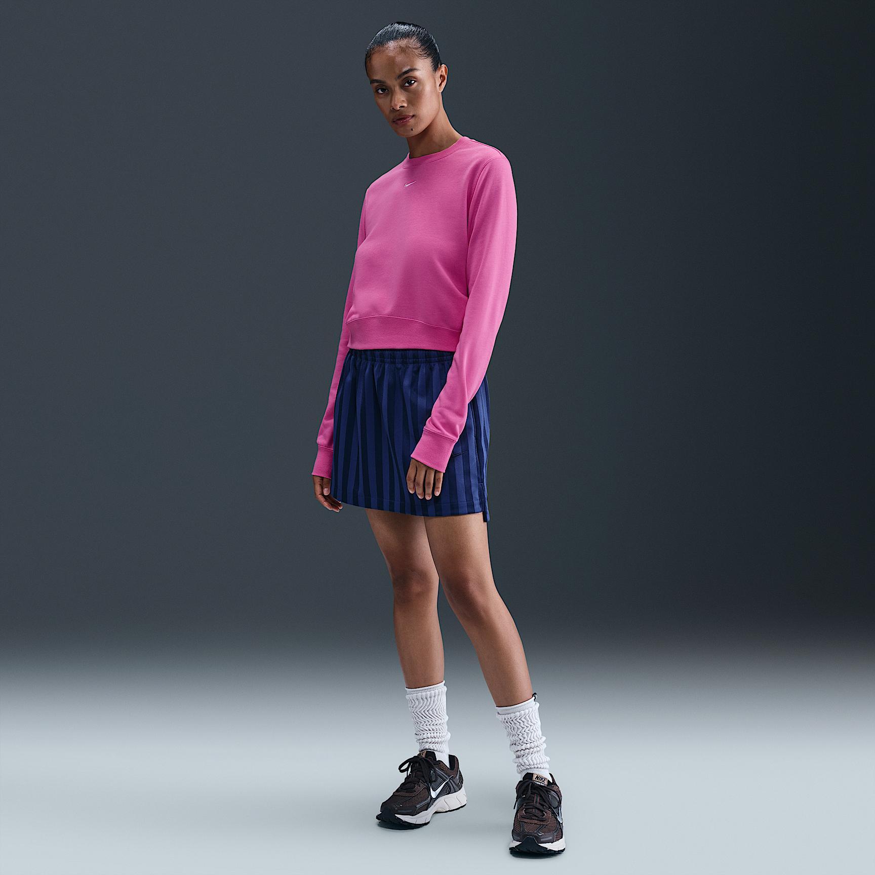 Nike Sportswear Chill Terry Women's Crew-Neck French Terry Sweatshirt Product Image