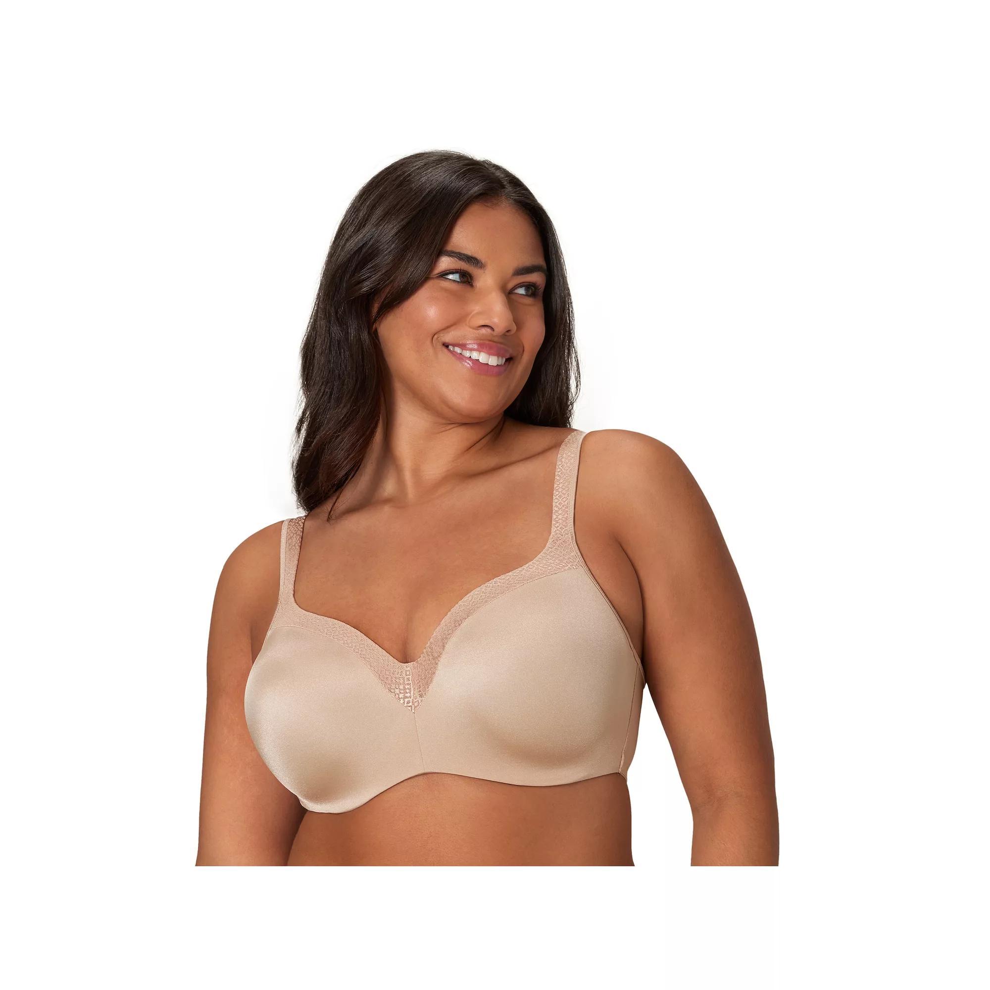 Playtex Secrets Shapes & Supports Balconette Full Figure Underwire Bra 4823, Womens Product Image