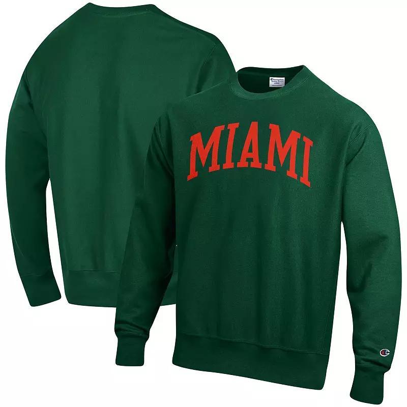 Men's Champion Navy Auburn Tigers Arch Reverse Weave Pullover Sweatshirt, Size: Small, Blue Product Image