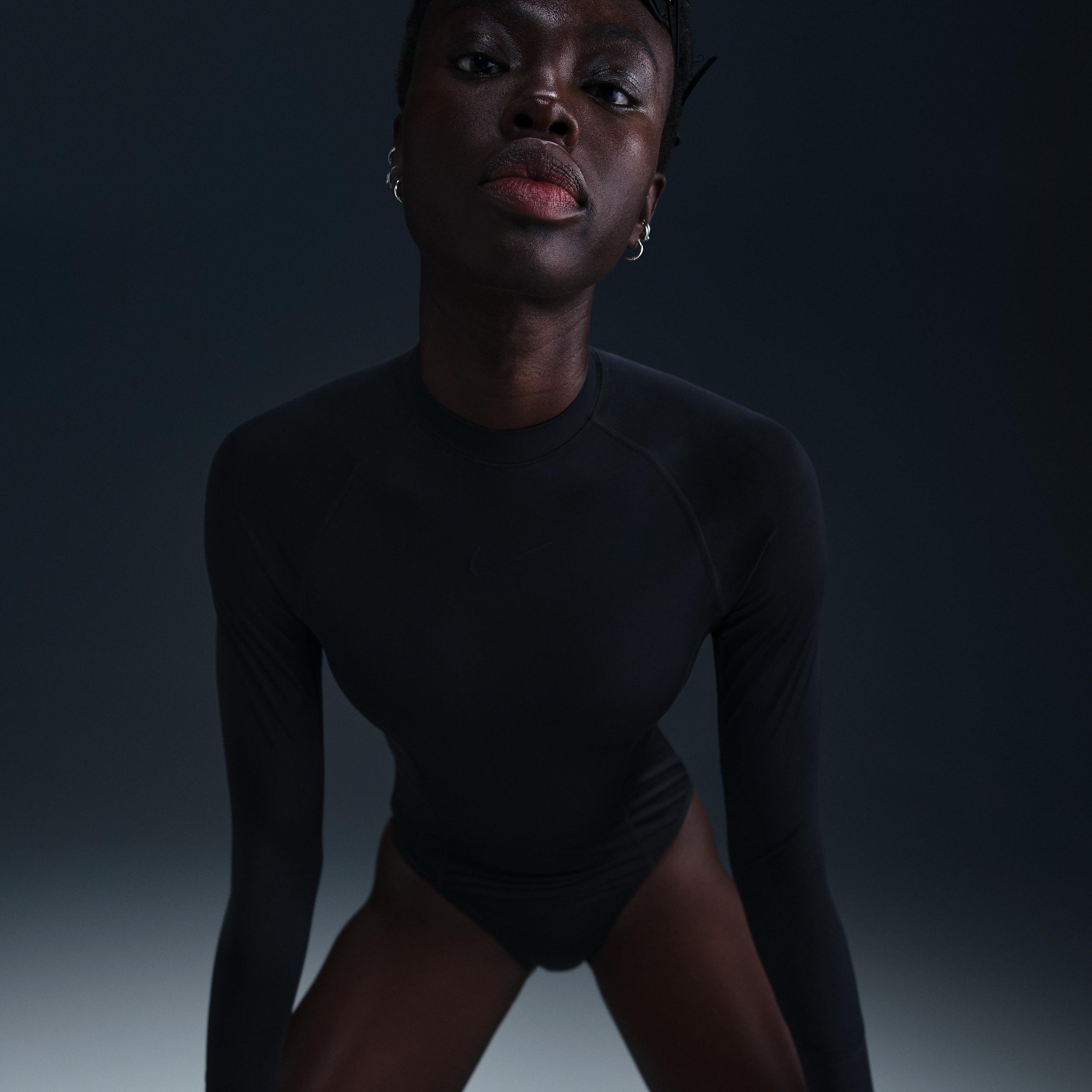Nike Women's Swim Fusion HydraLock Long-Sleeve One-Piece (CB) Product Image