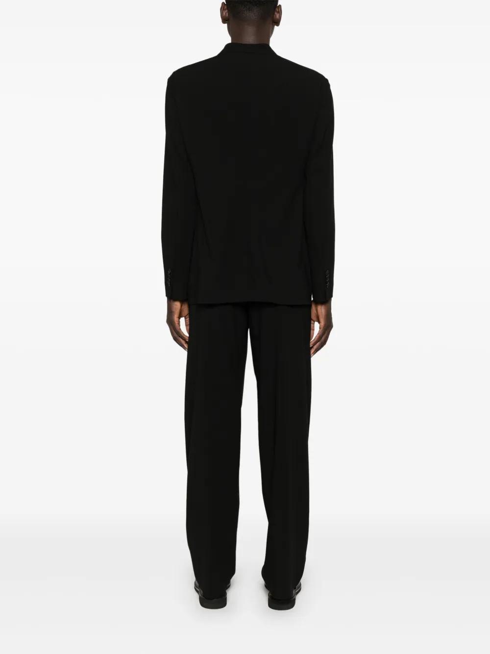 single-breasted virgin wool suit Product Image
