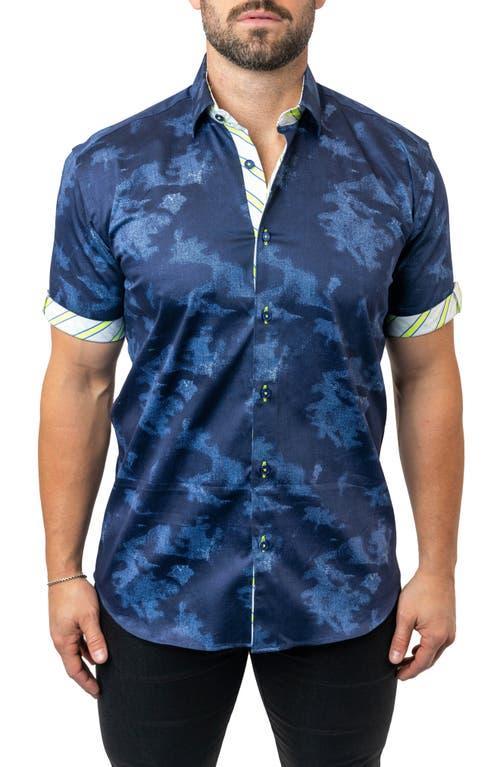 Mens Galileo Night Sky Sport Shirt Product Image