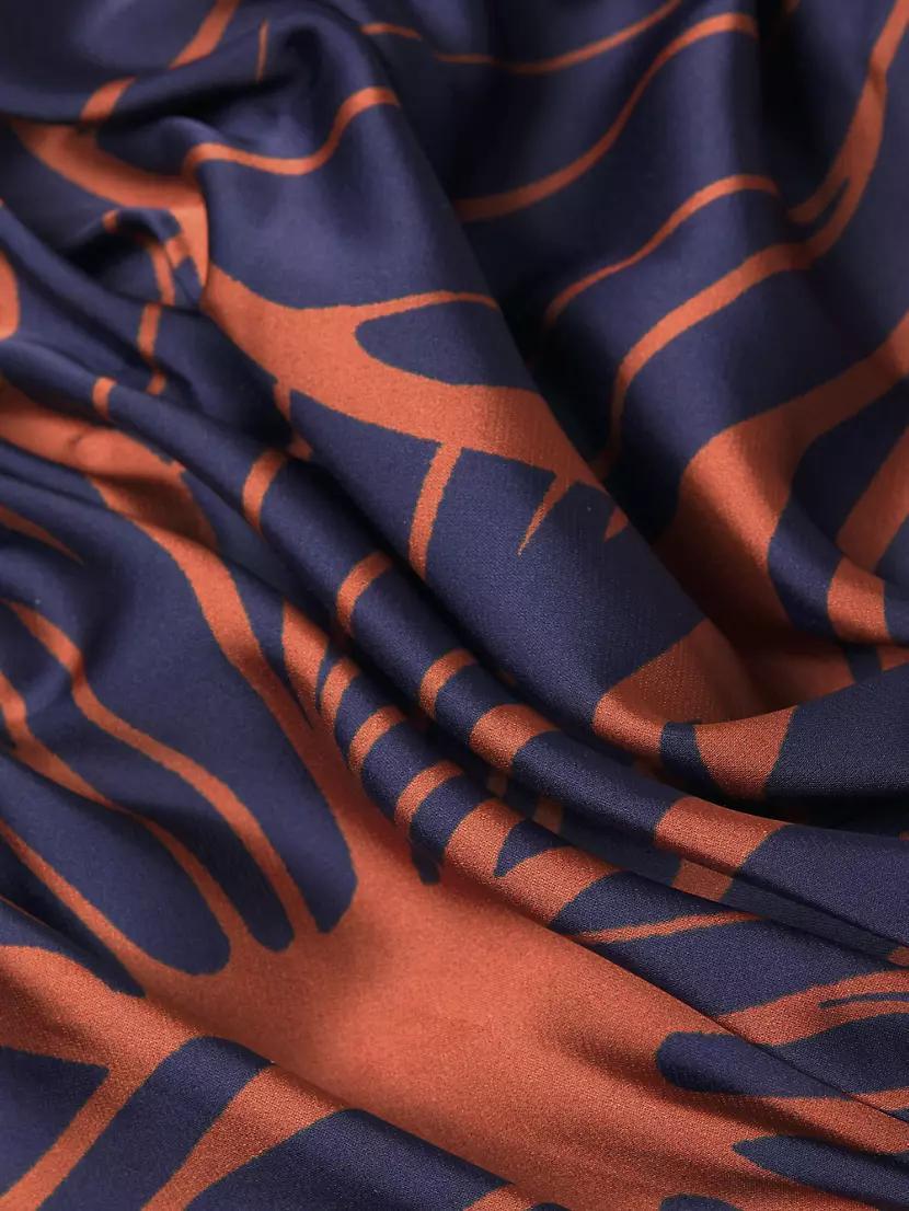 Luxe Floral Satin Maxi Dress Product Image