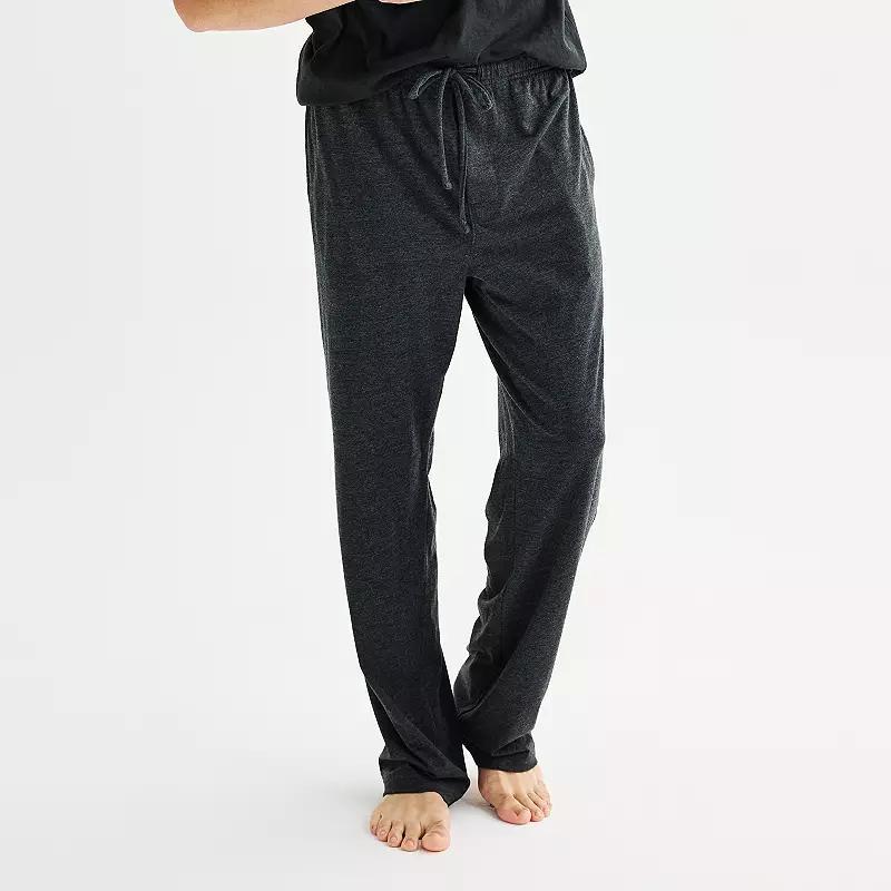 Men's Sonoma Goods For Life® Essential Knit Pajama Pants, Size: Large, Mineral Grey Product Image