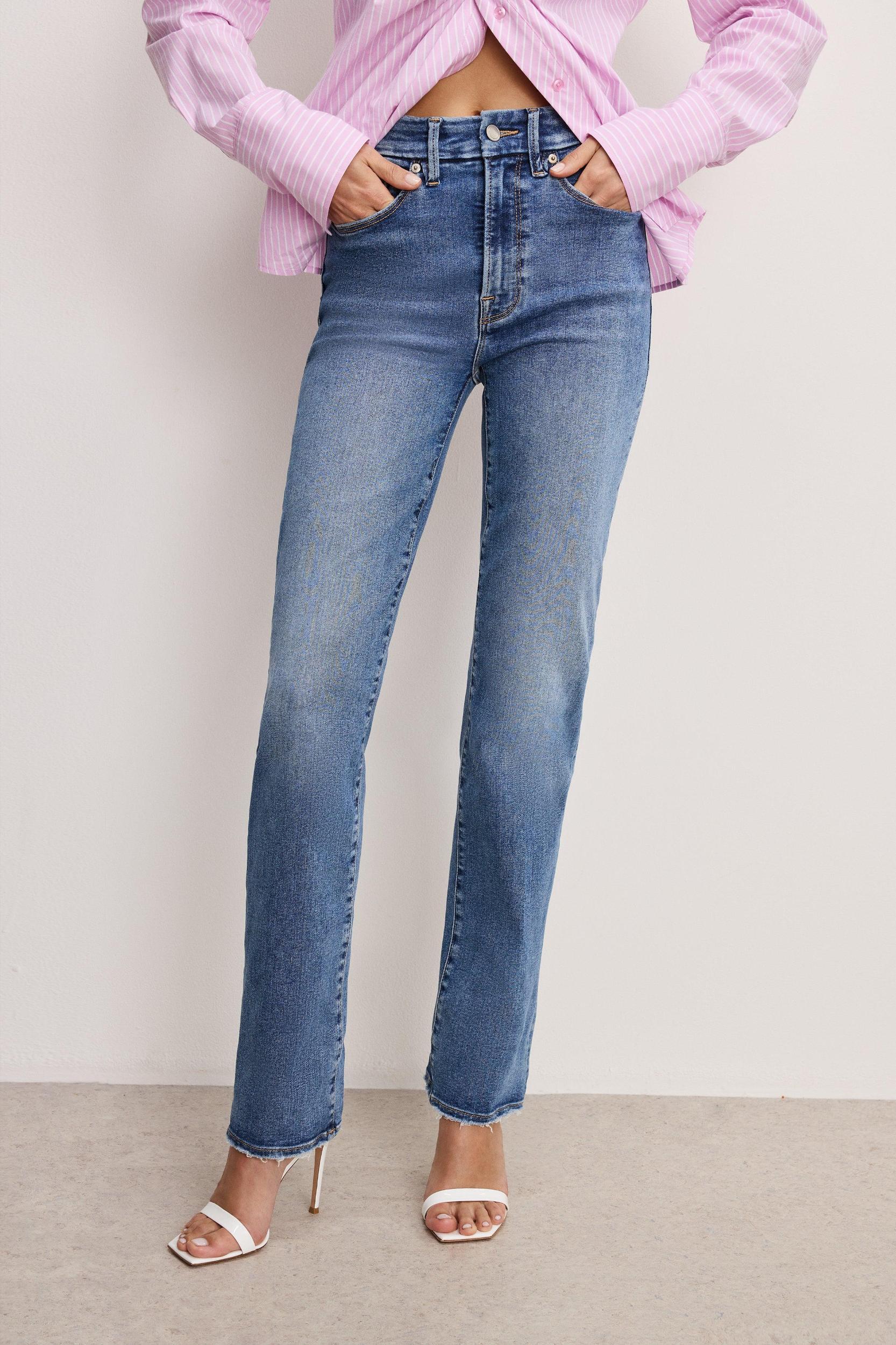 ALWAYS FITS GOOD LEGS STRAIGHT JEANS LONG | INDIGO316 Product Image