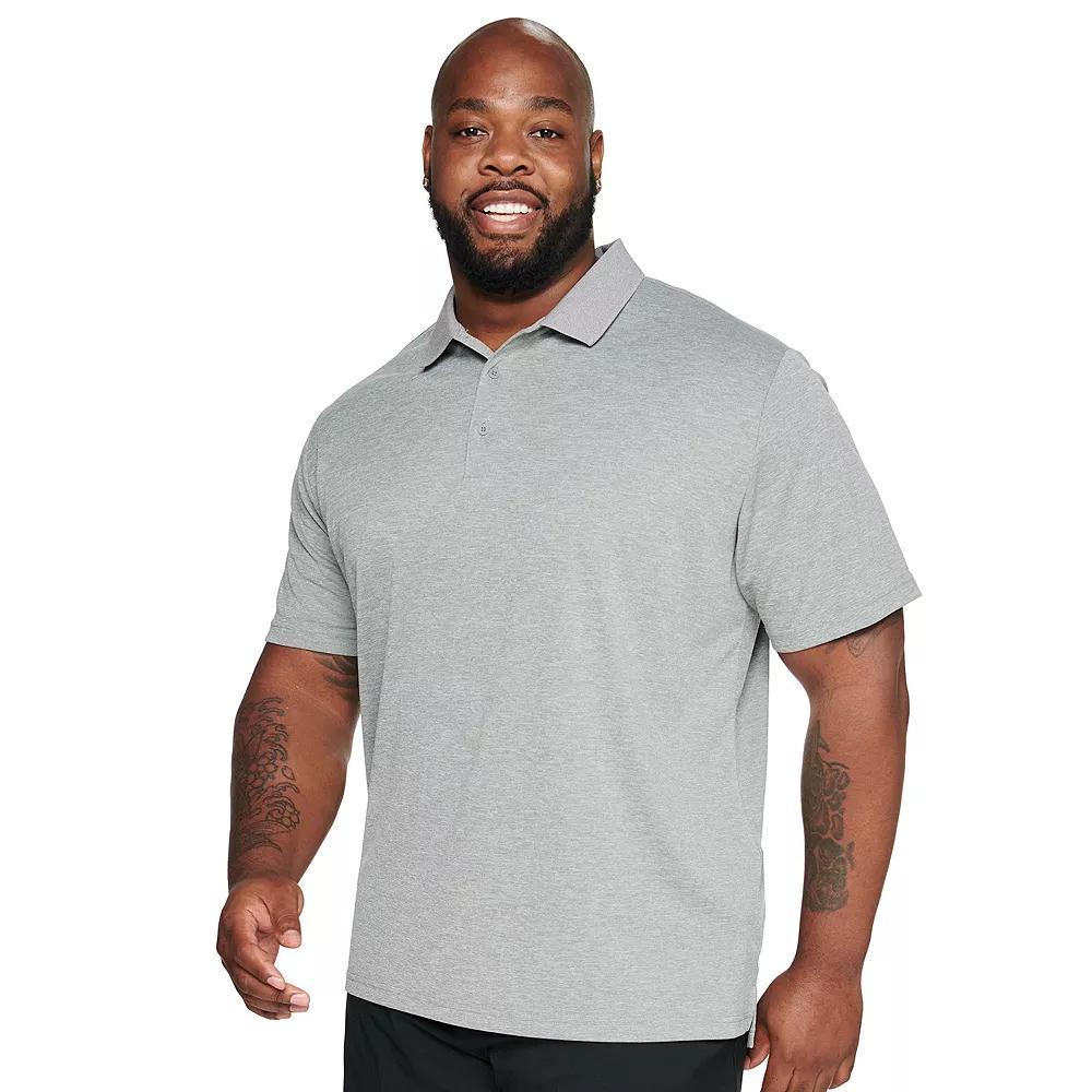 Big & Tall adidas Primegreen Performance Golf Polo, Men's, Size: XL Tall, Gray Grey Product Image