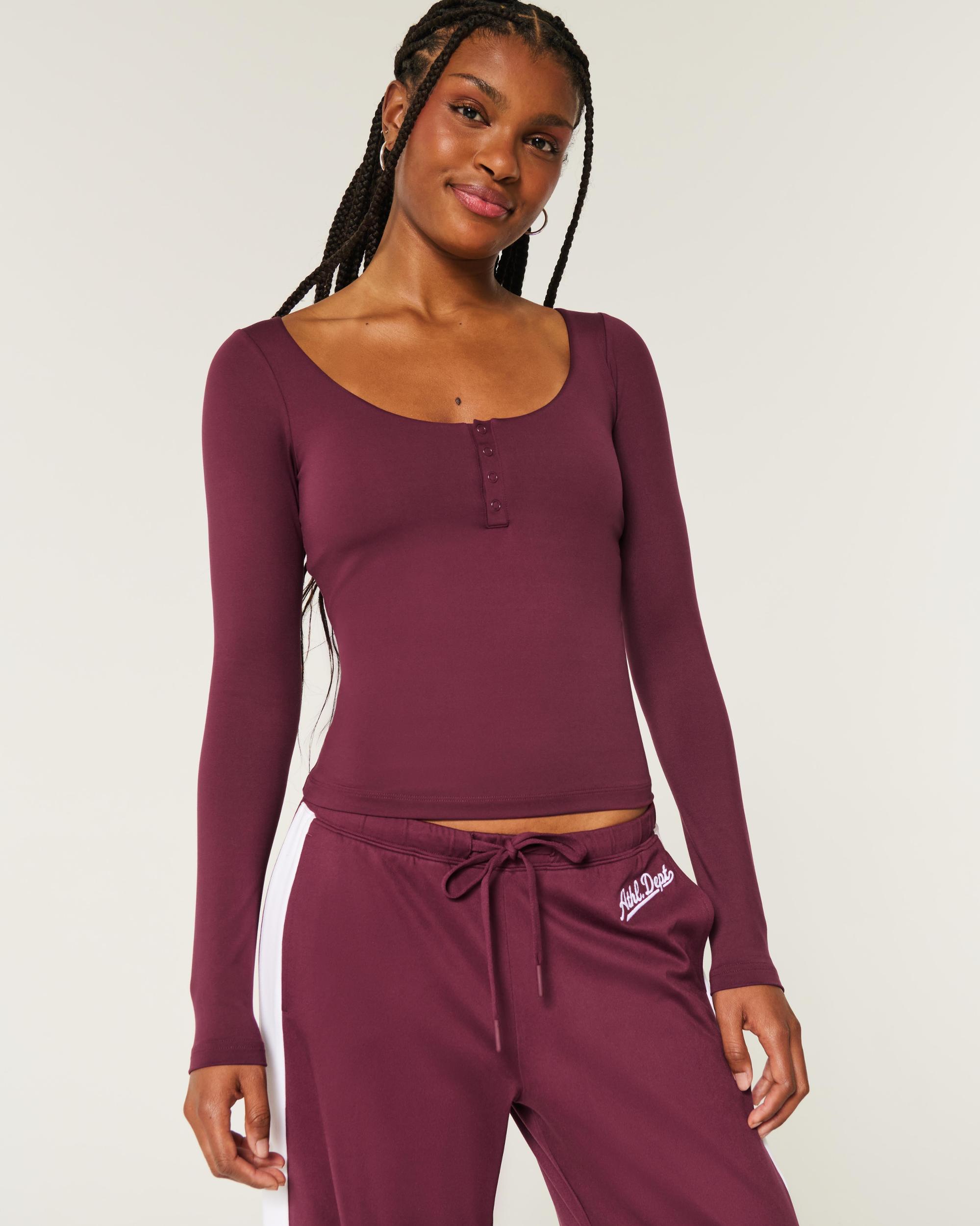 Gilly Hicks Active Henley Product Image