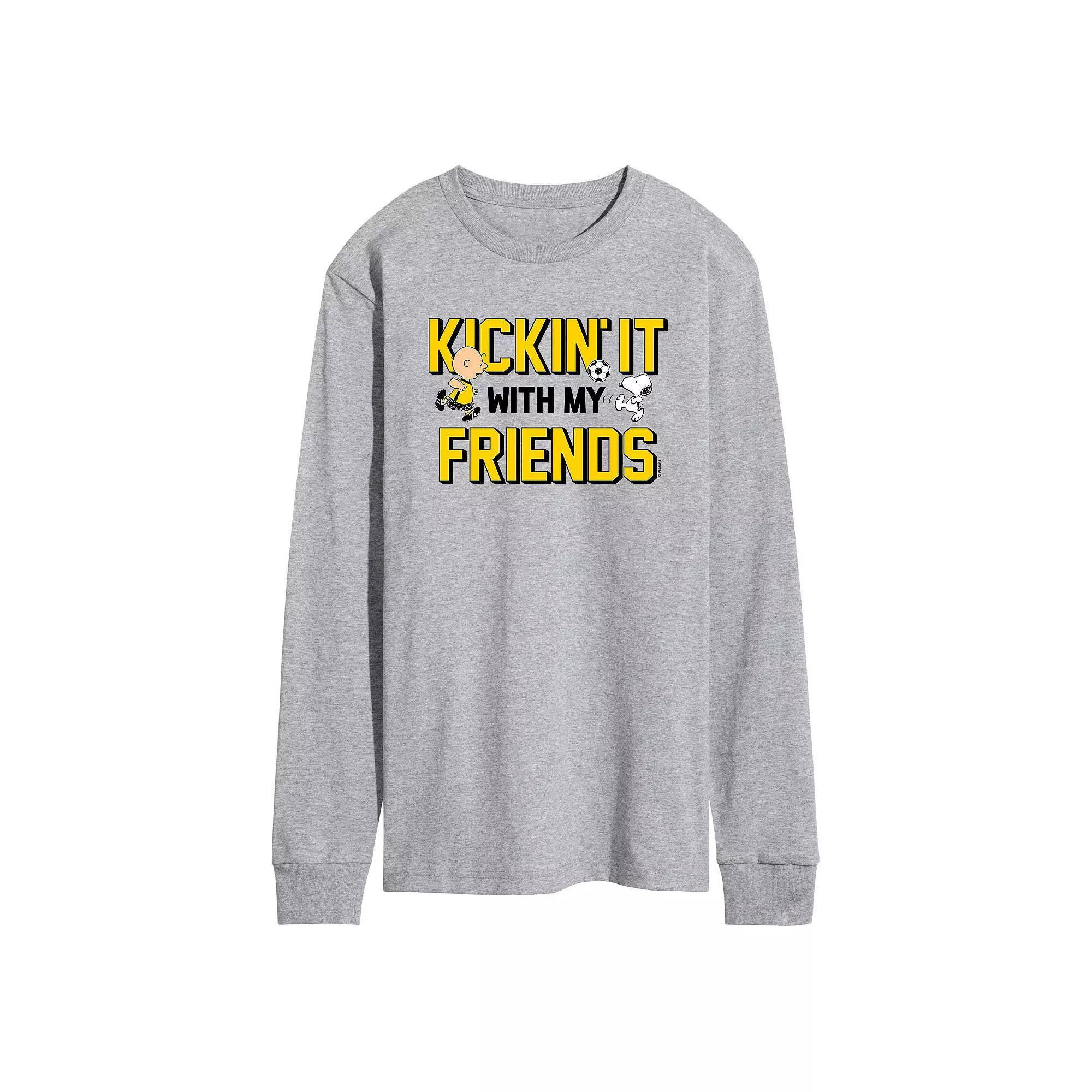 Mens Peanuts Kickin It Tee Product Image