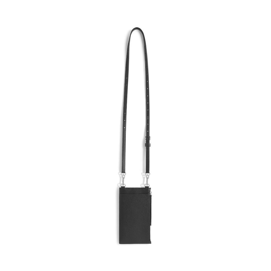 Men's Credit Phone Holder in Black Product Image
